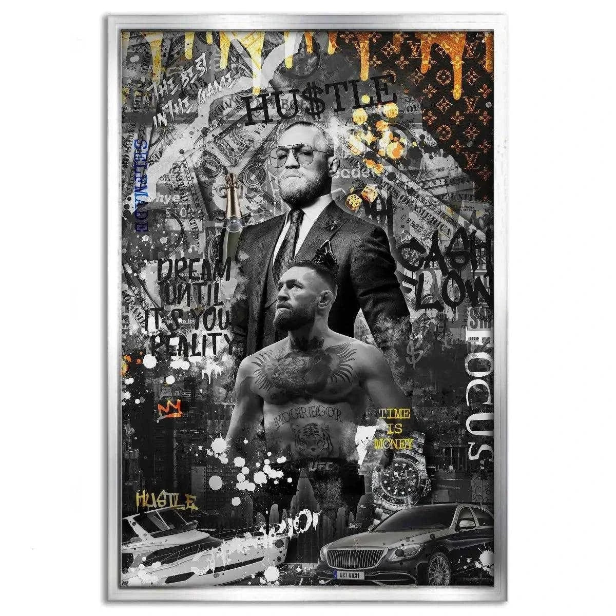 Conor Cash Flow - Leinwandbild Motivation SimpleCanvas Canvas