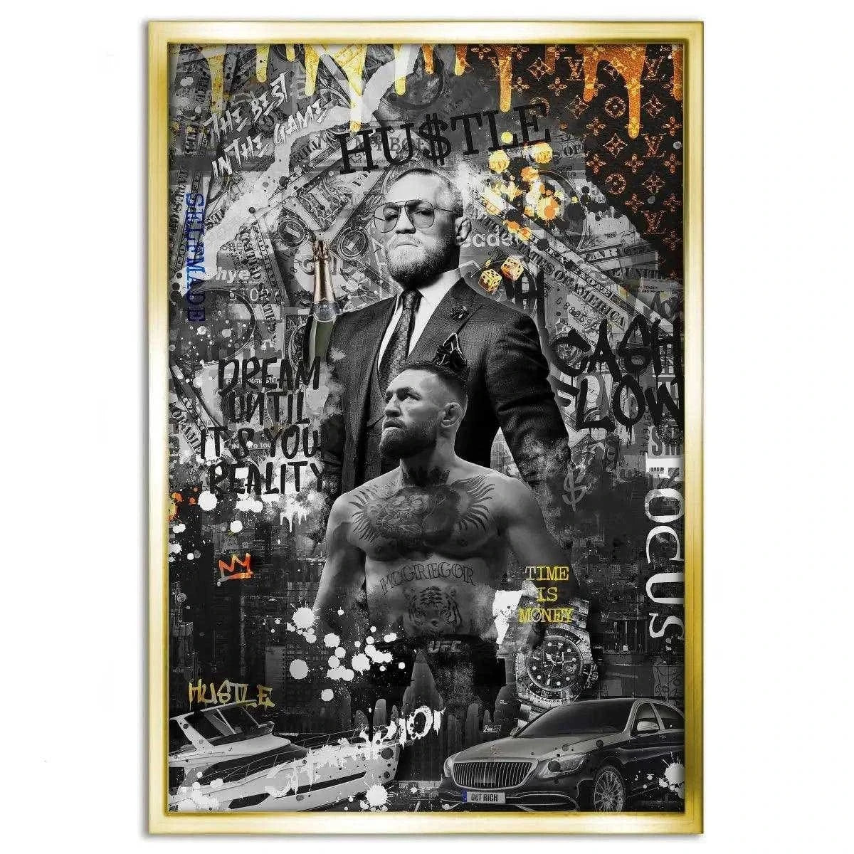 Conor Cash Flow - Leinwandbild Motivation SimpleCanvas Canvas