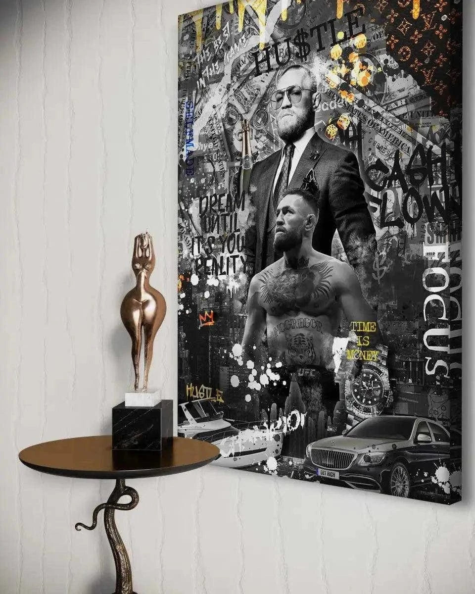 Conor Cash Flow - Leinwandbild Motivation SimpleCanvas Canvas