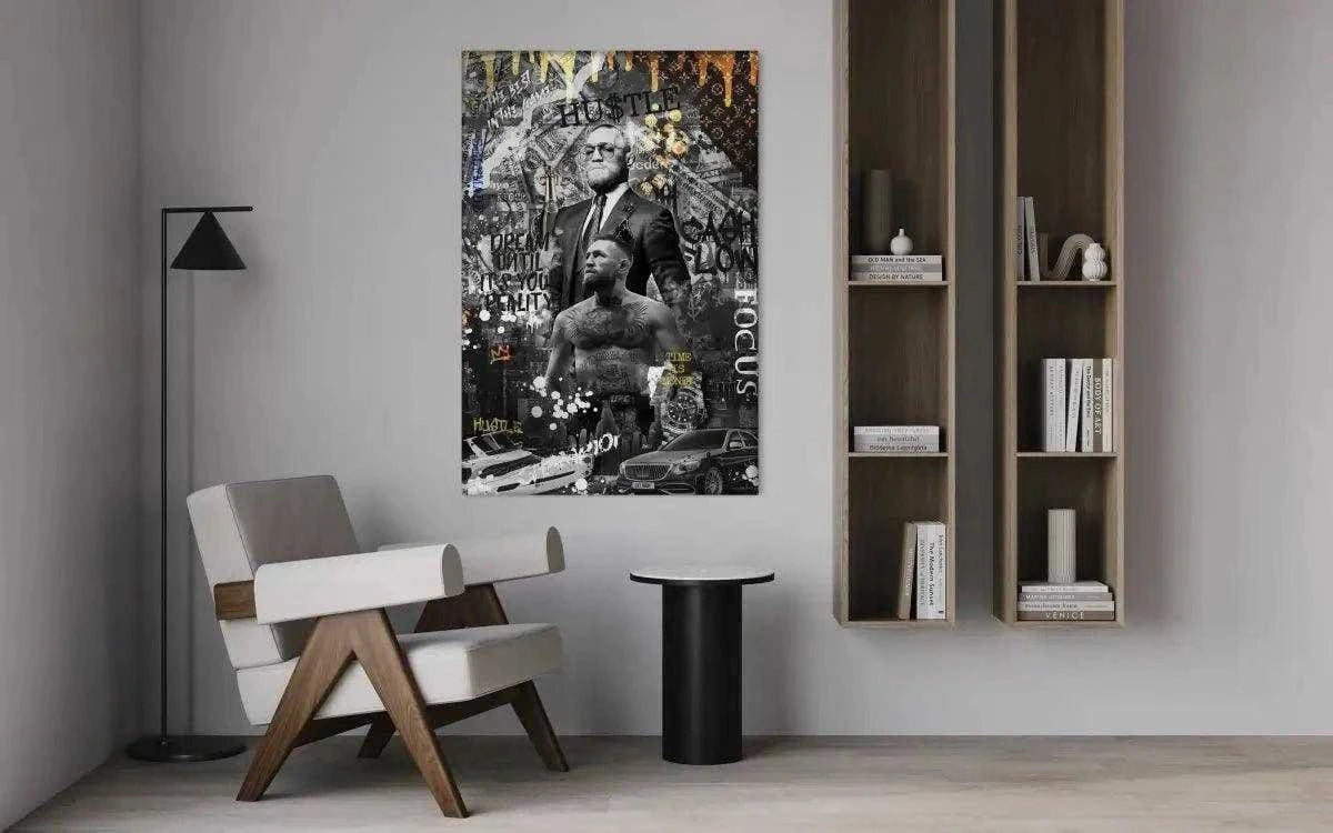 Conor Cash Flow - Leinwandbild Motivation SimpleCanvas Canvas