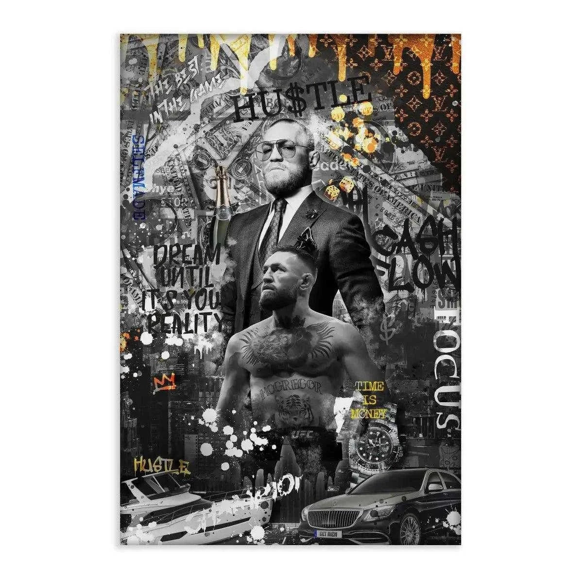 Conor Cash Flow - Leinwandbild Motivation SimpleCanvas Canvas