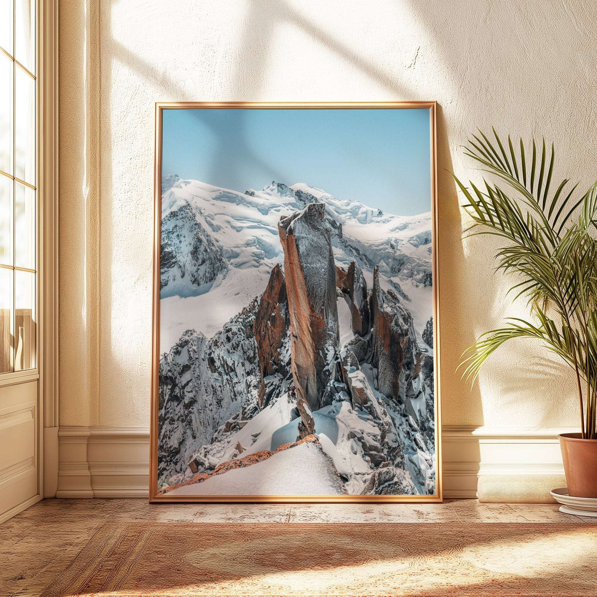 Cosmiques Arête – Chamonix, France Chamonix Prints Portrait Orientation