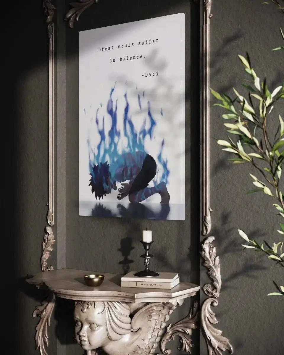 Dabi Boku no Hero - Anime Leinwandbild SimpleCanvas Canvas