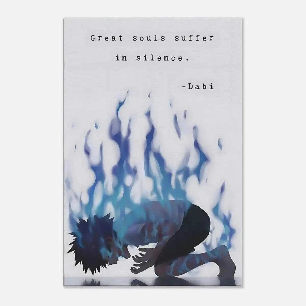 Dabi Boku no Hero - Anime Leinwandbild SimpleCanvas Canvas