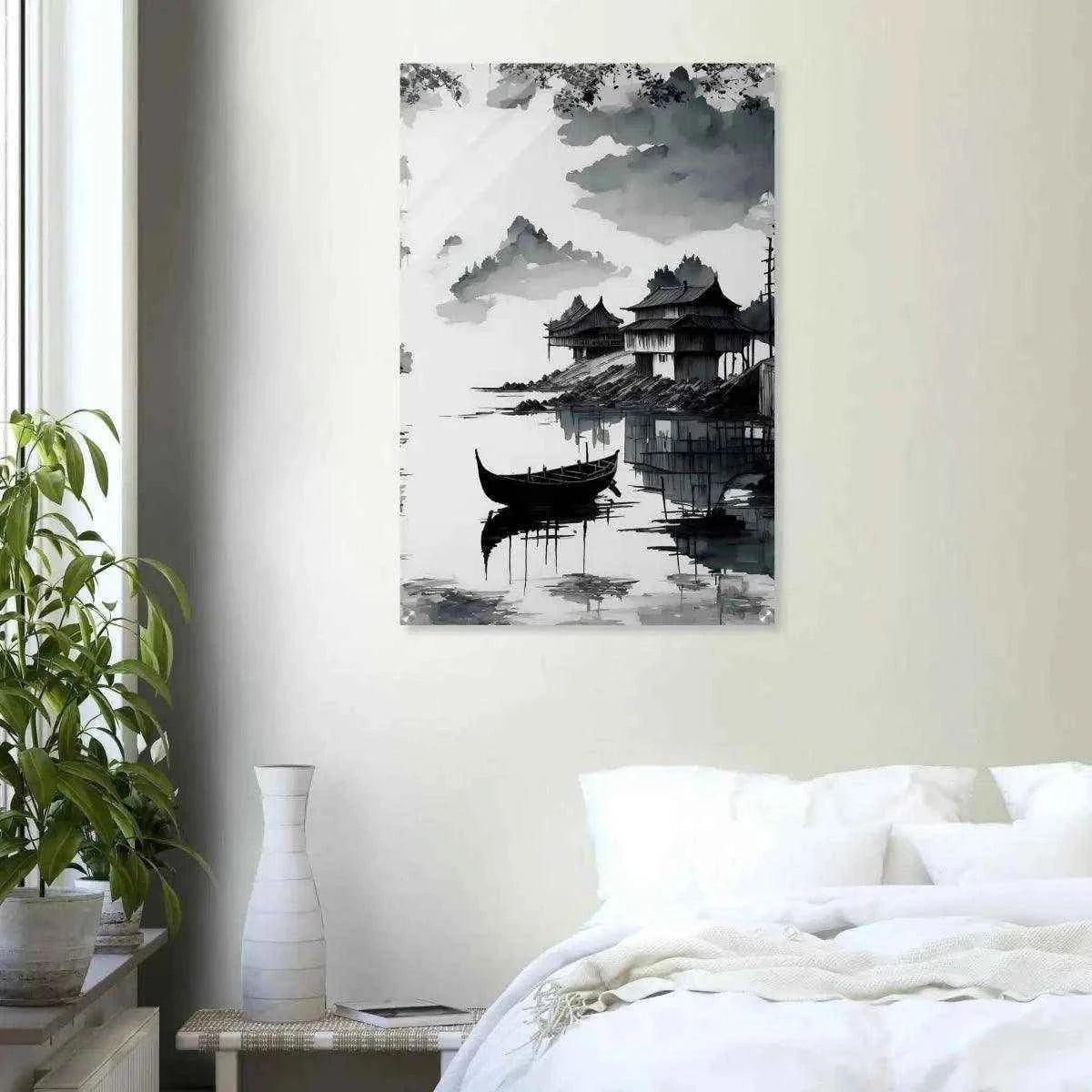 Deep Sea - Leinwandbild Japanisch SimpleCanvas Canvas