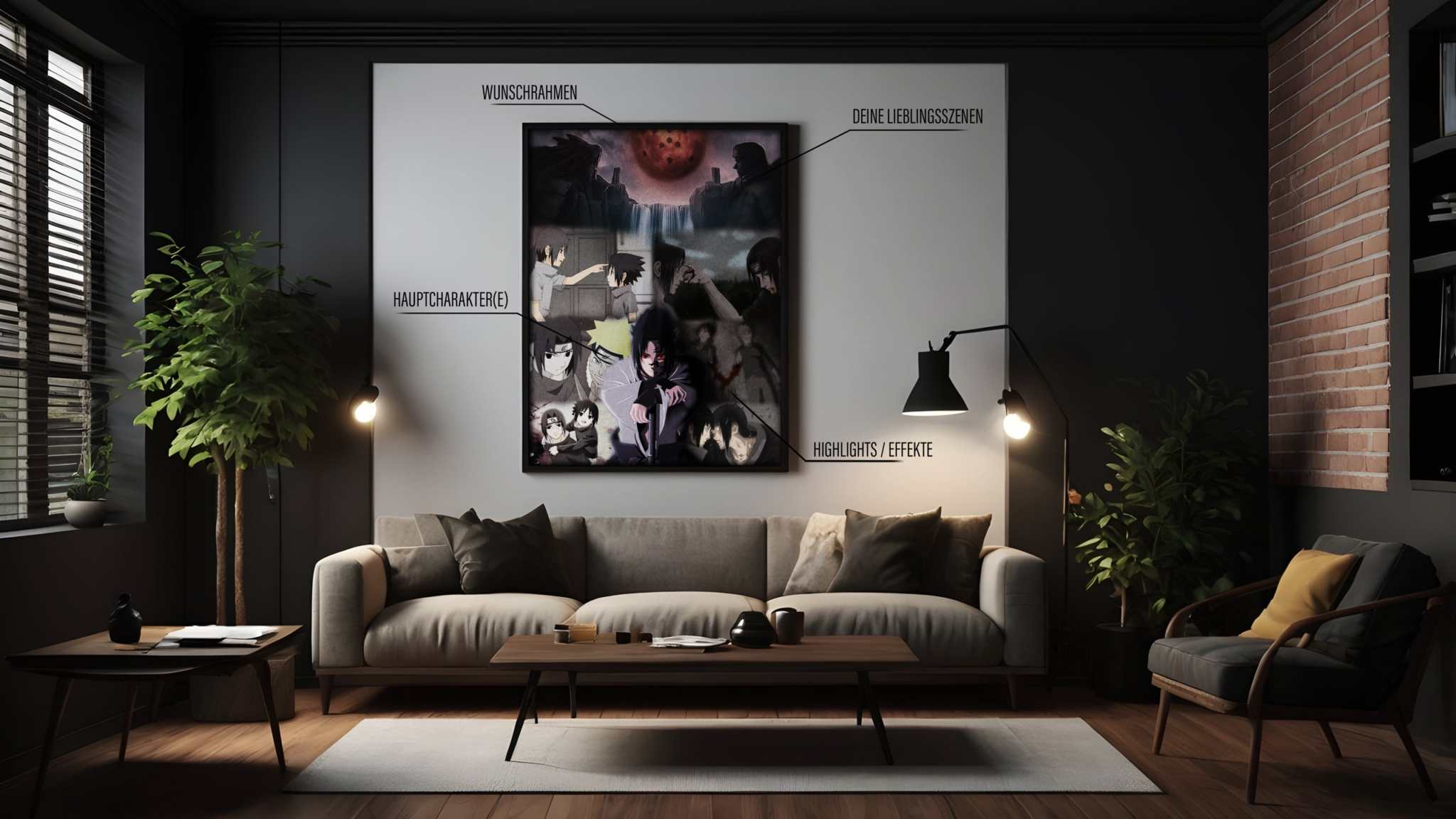 Dein eigenes Anime-Leinwandbild - Made by SimpleCanvas SimpleCanvas Canvas