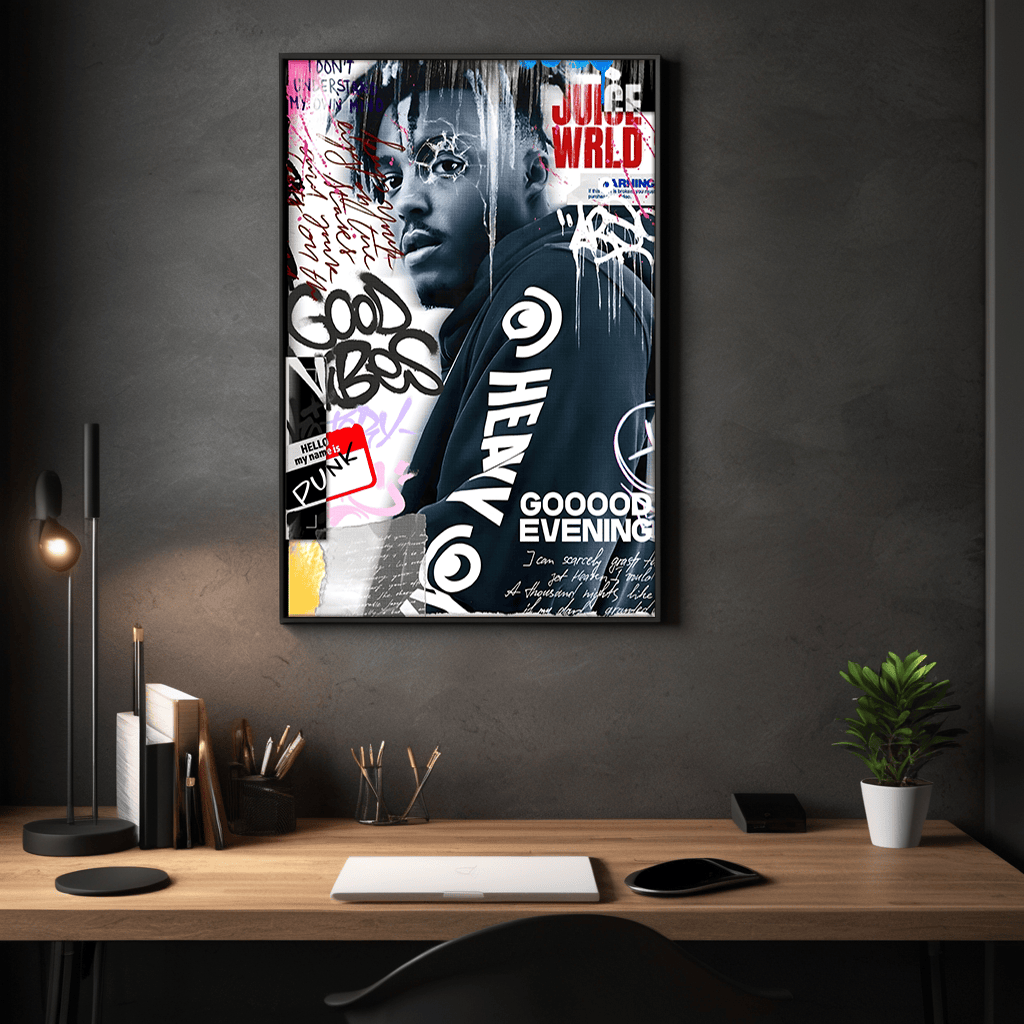 Don't be afraid - Leinwandbild Pop Art/Street Art HeryKurni Canvas