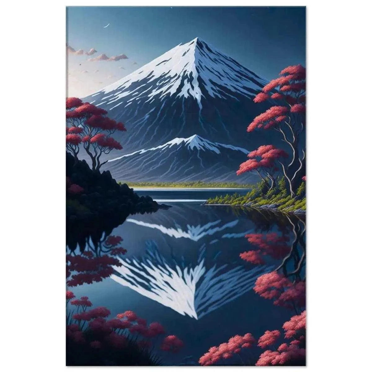 Fuji - Leinwandbild Japanisch SimpleCanvas Canvas