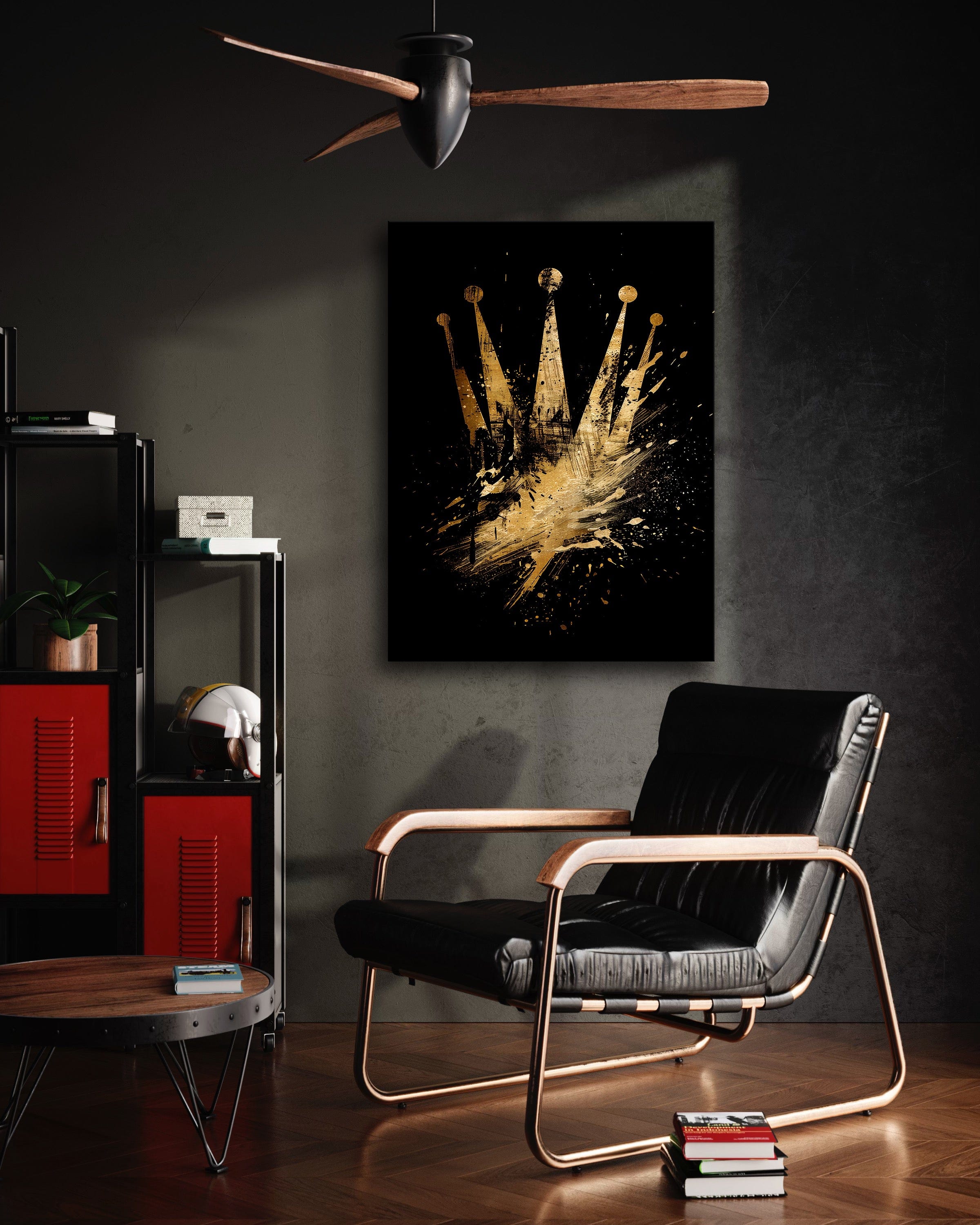 Golden Rolex - Leinwandbild Pop Art / Luxuriös SimpleCanvas Canvas