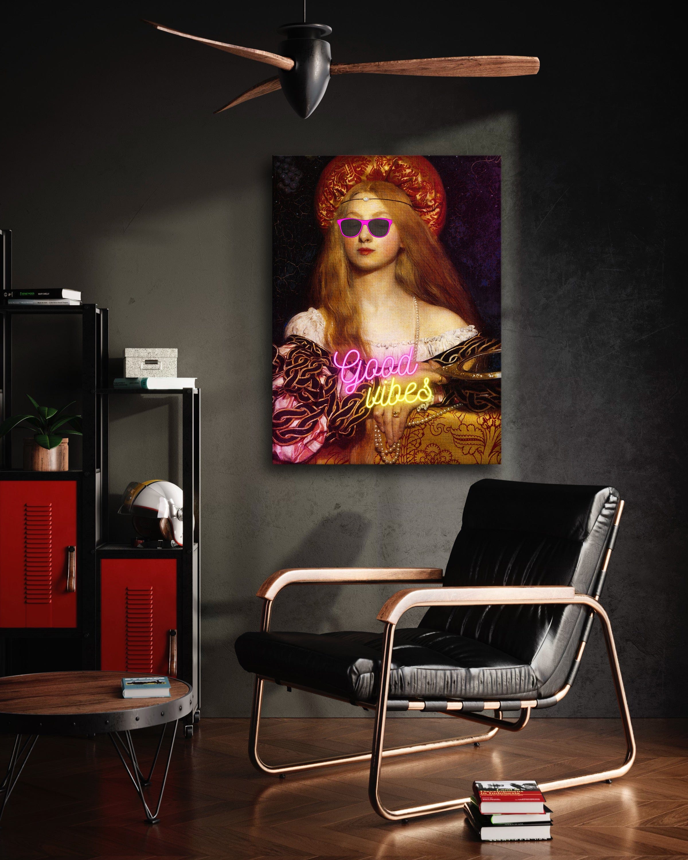 Good Vibes - Leinwandbild Quotes SimpleCanvas Canvas