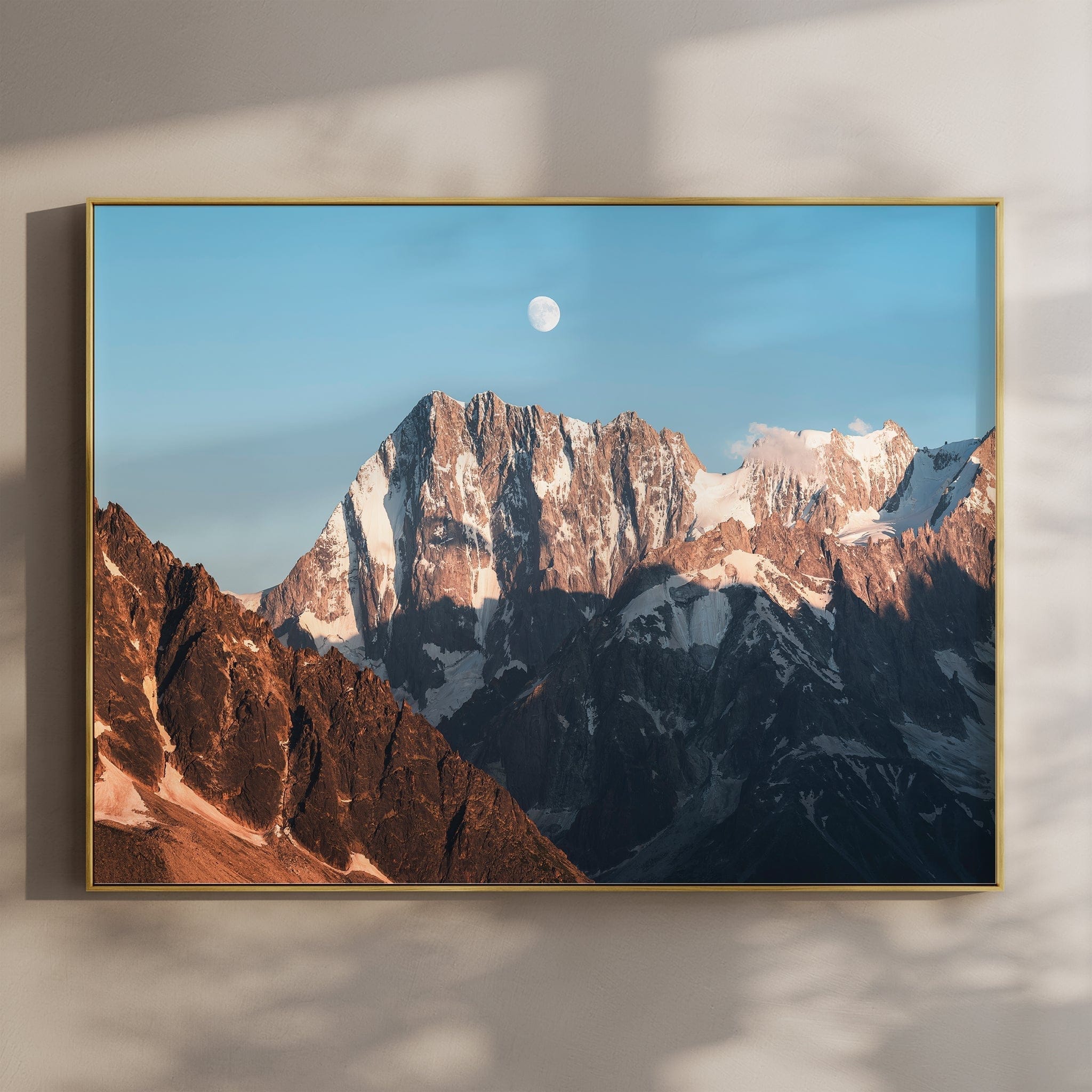 Grandes Jorasses – Chamonix, France Chamonix Prints Landscape Orientation
