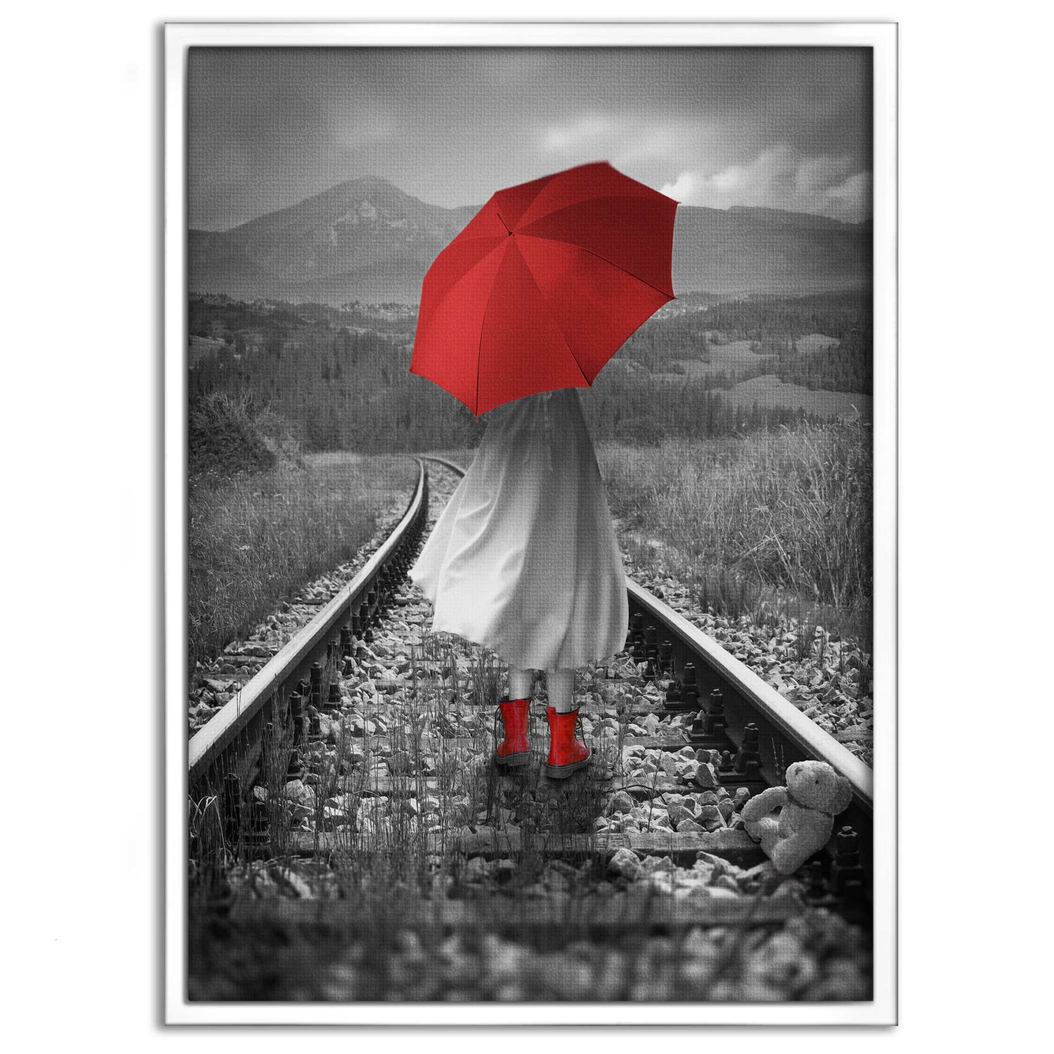 Grow fast - Leinwandbild Stadt SimpleCanvas Canvas