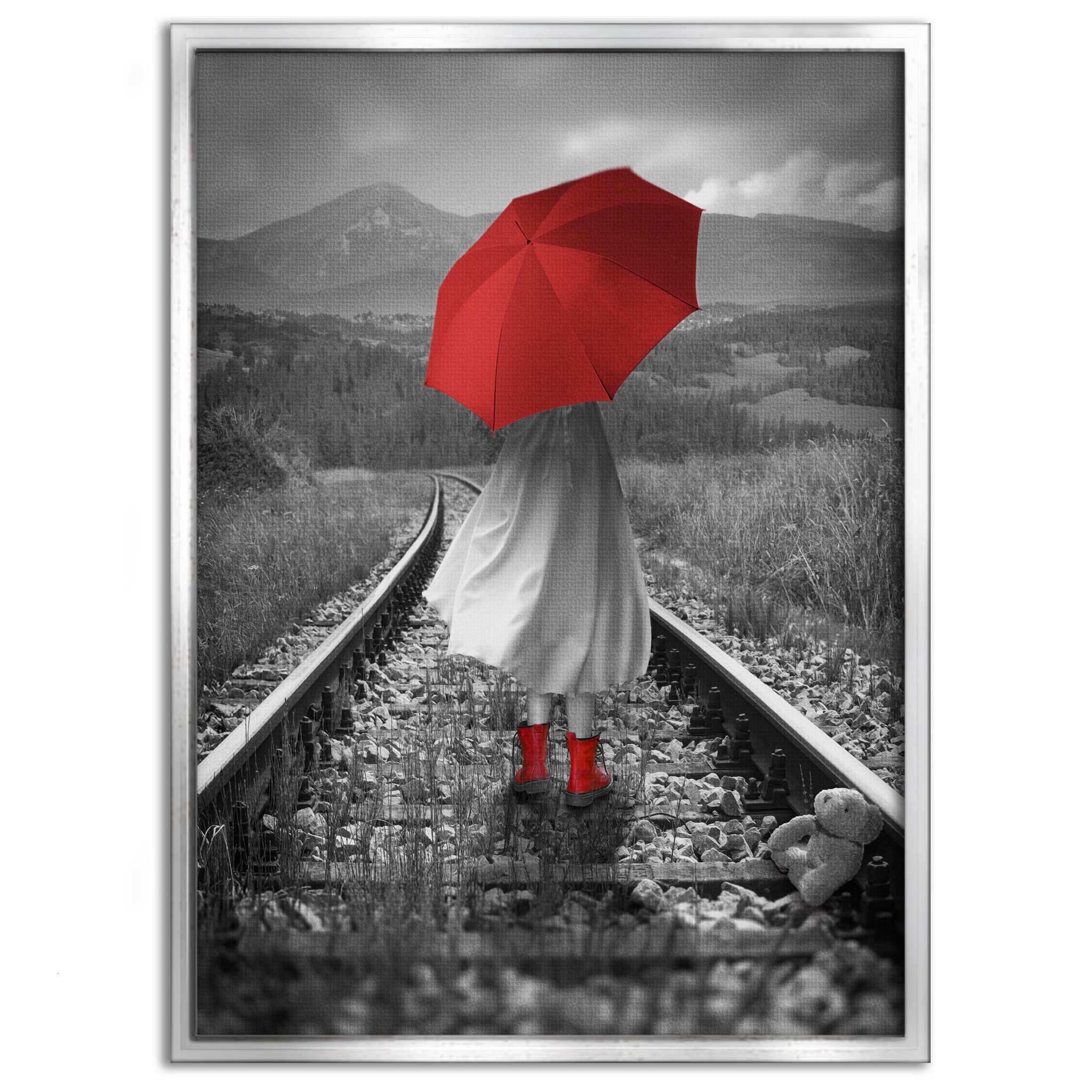Grow fast - Leinwandbild Stadt SimpleCanvas Canvas