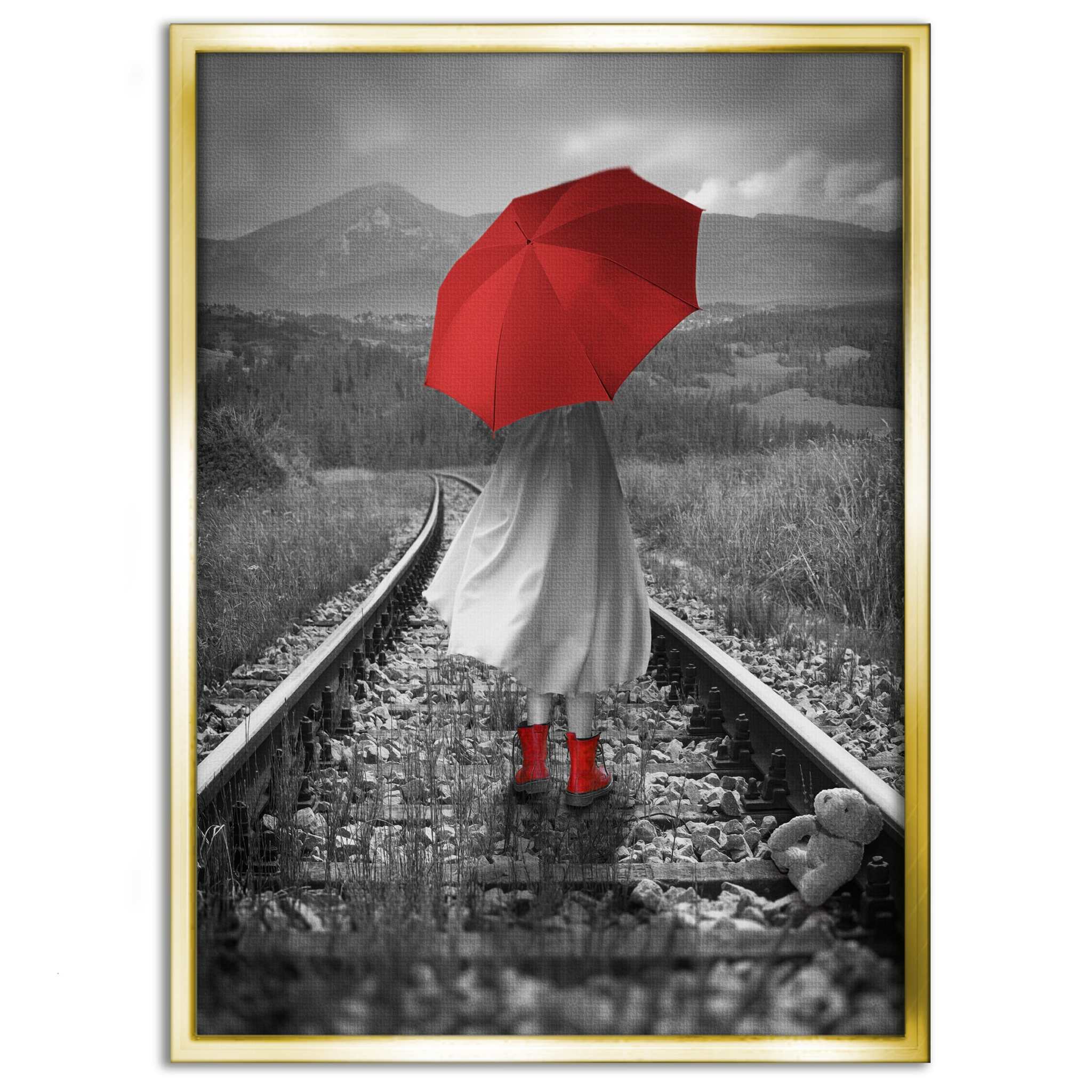 Grow fast - Leinwandbild Stadt SimpleCanvas Canvas