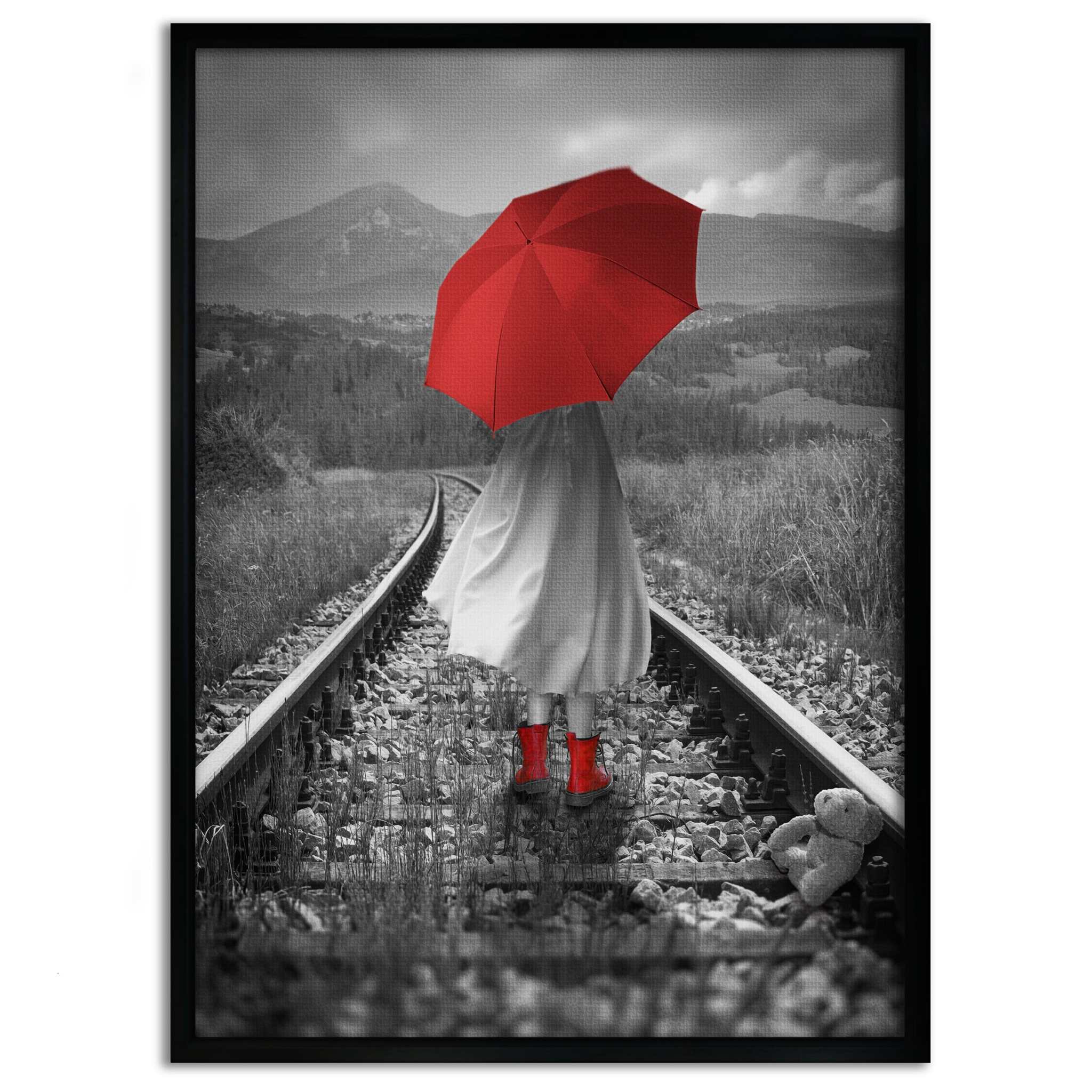 Grow fast - Leinwandbild Stadt SimpleCanvas Canvas