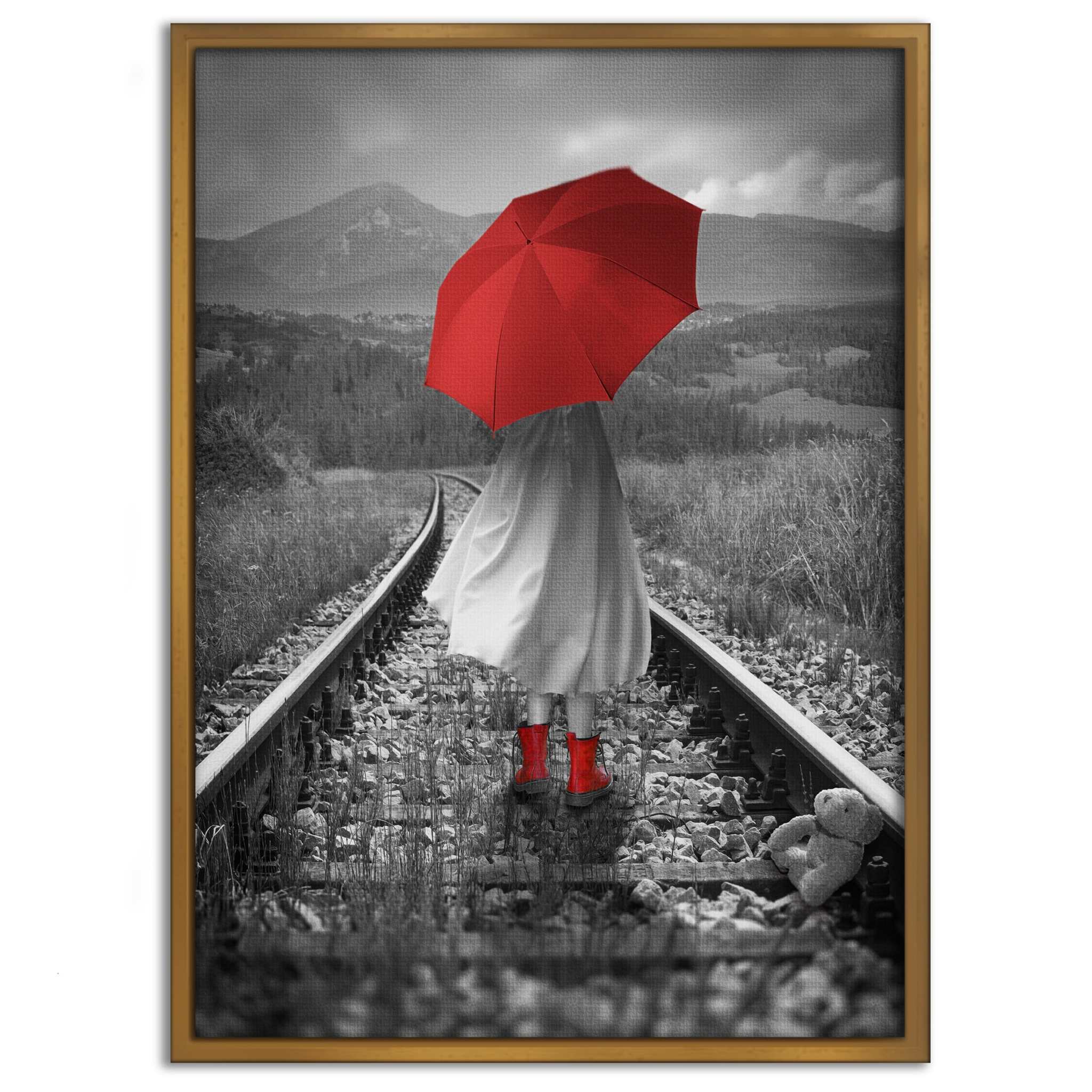 Grow fast - Leinwandbild Stadt SimpleCanvas Canvas