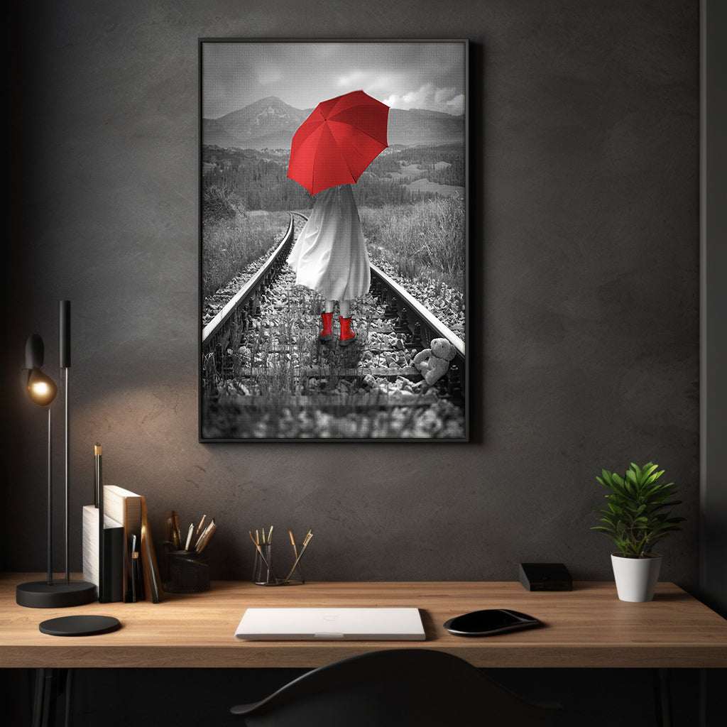 Grow fast - Leinwandbild Stadt SimpleCanvas Canvas