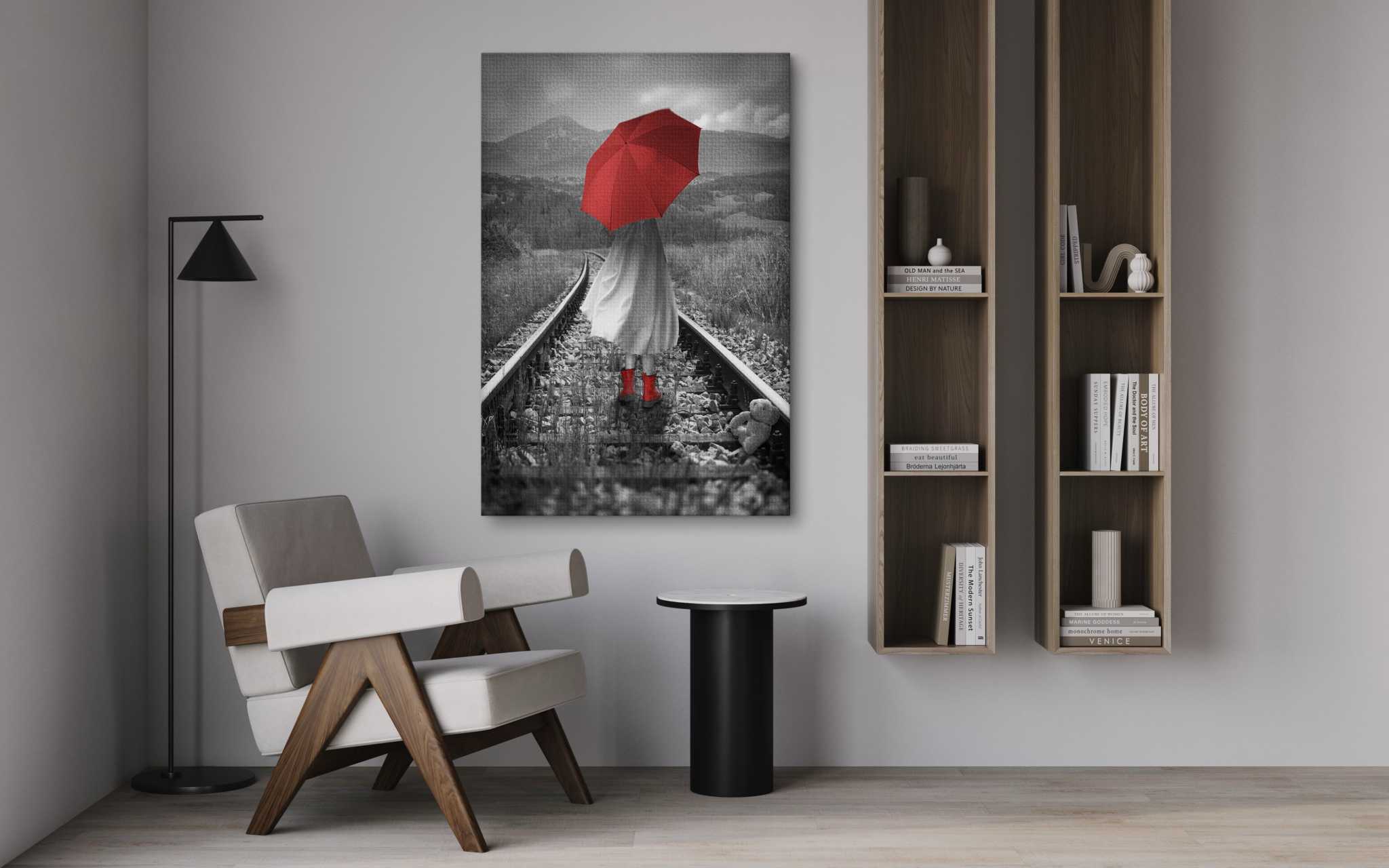 Grow fast - Leinwandbild Stadt SimpleCanvas Canvas