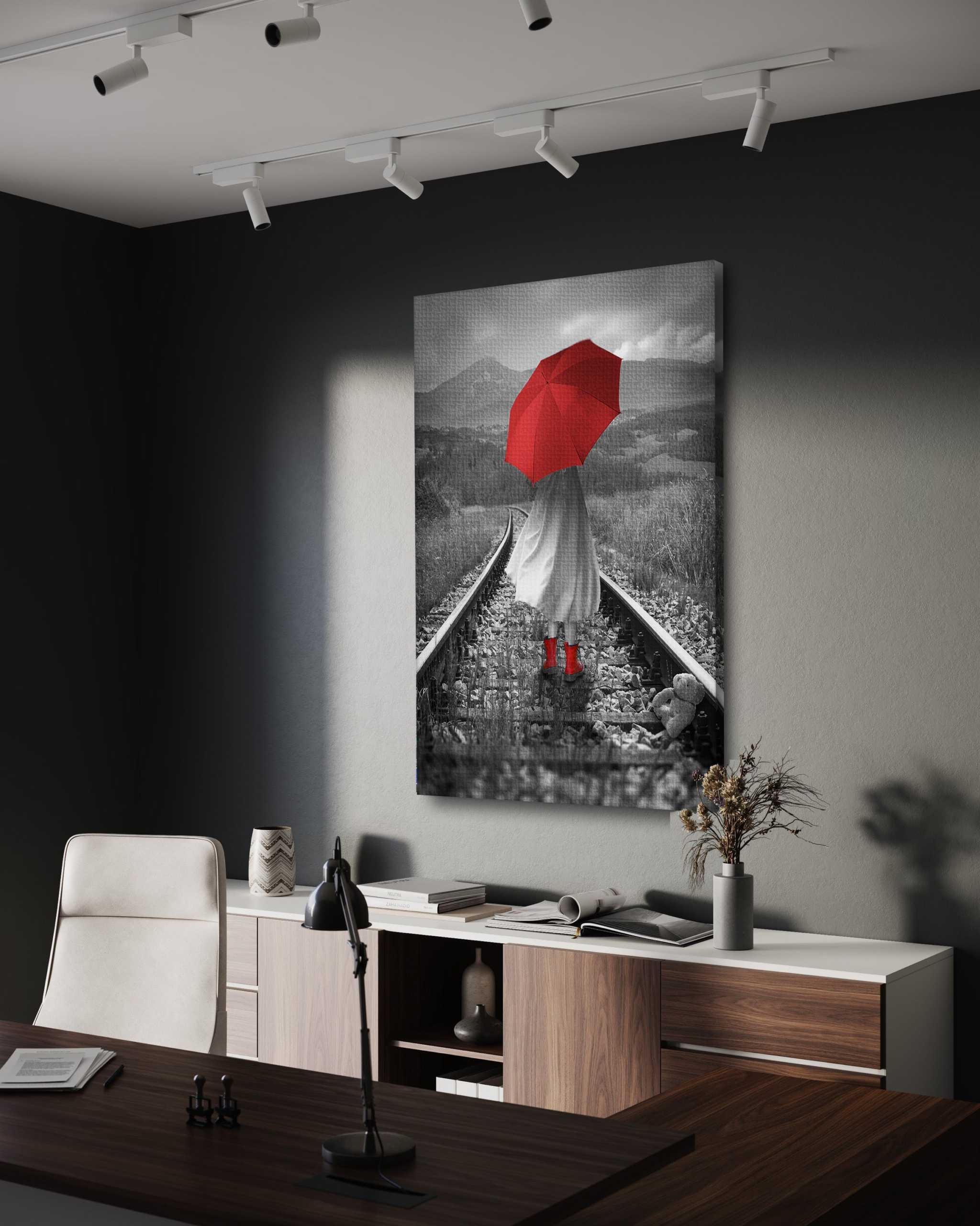 Grow fast - Leinwandbild Stadt SimpleCanvas Canvas