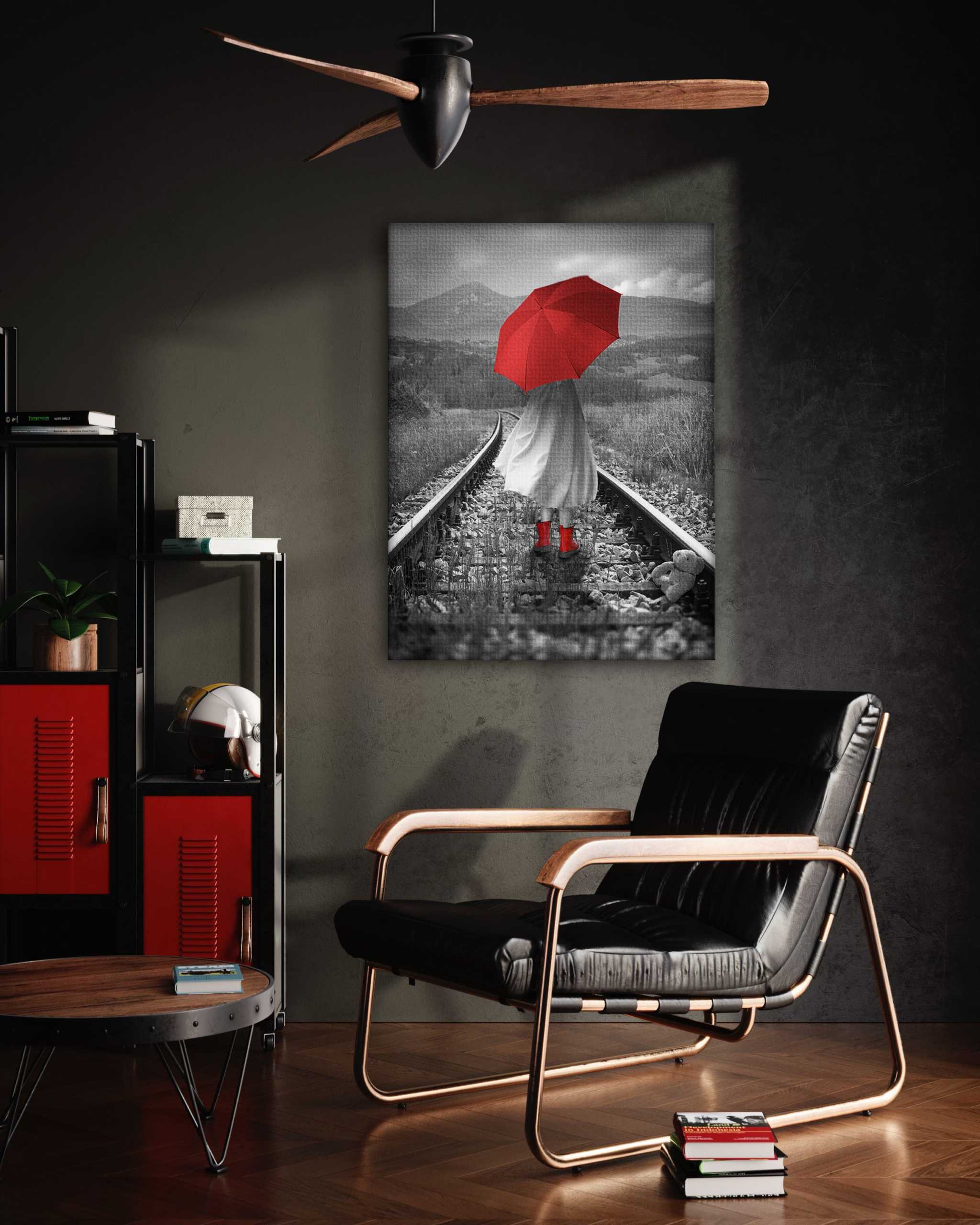 Grow fast - Leinwandbild Stadt SimpleCanvas Canvas