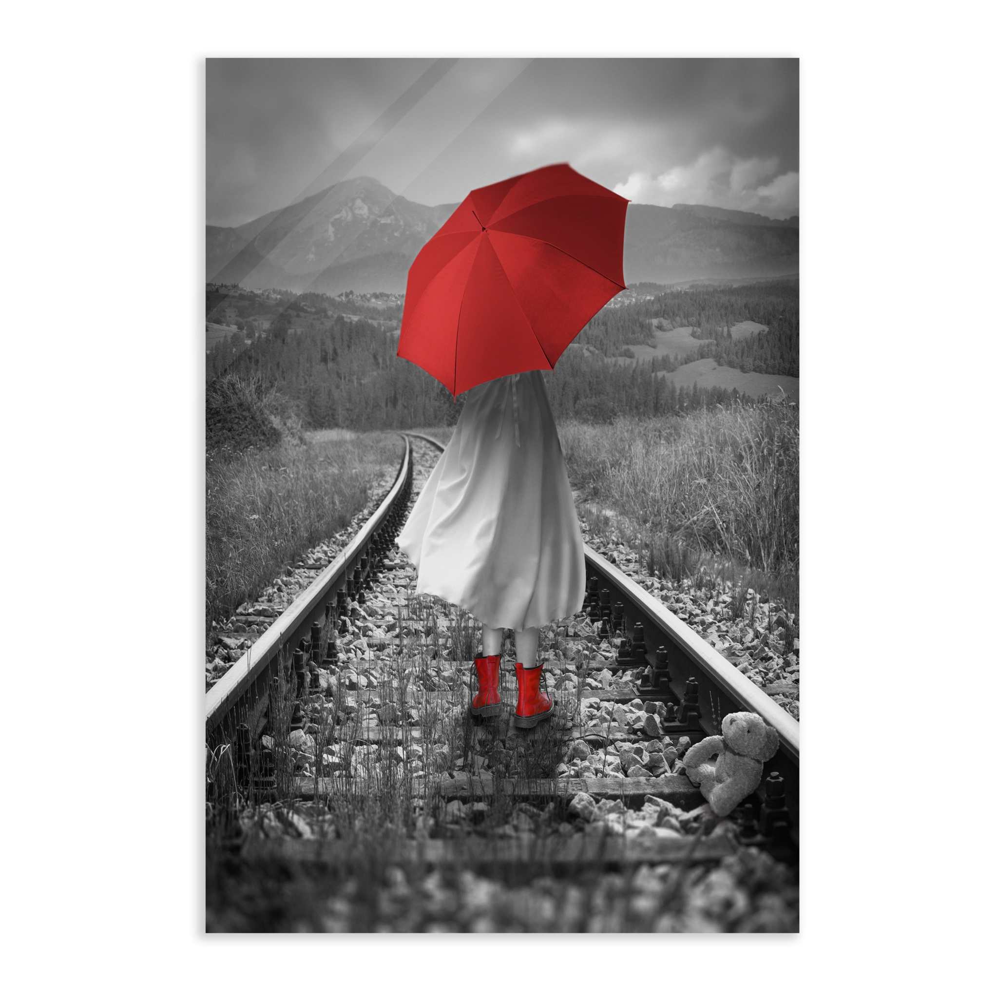 Grow fast - Leinwandbild Stadt SimpleCanvas Canvas