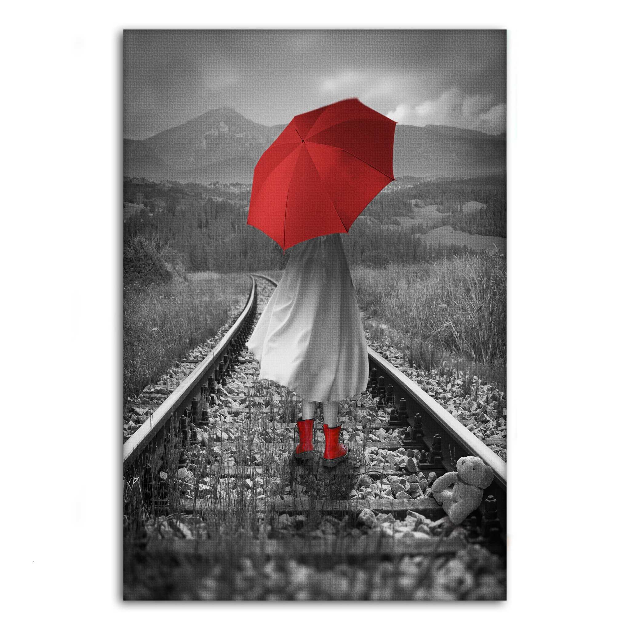 Grow fast - Leinwandbild Stadt SimpleCanvas Canvas