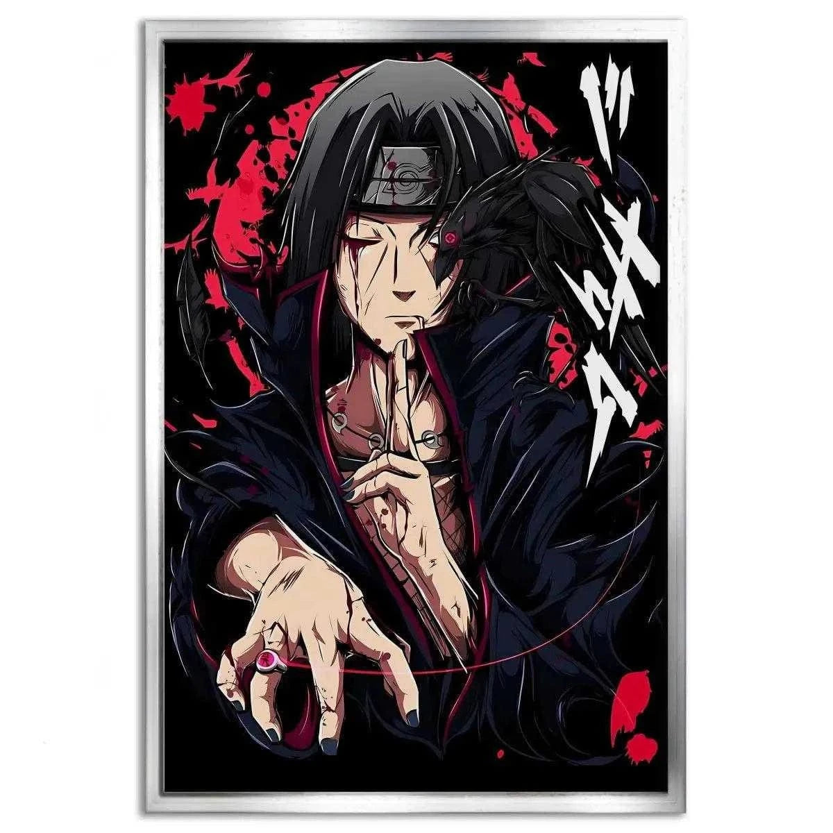 Itachi Uchiha - Anime Leinwandbild SimpleCanvas Canvas