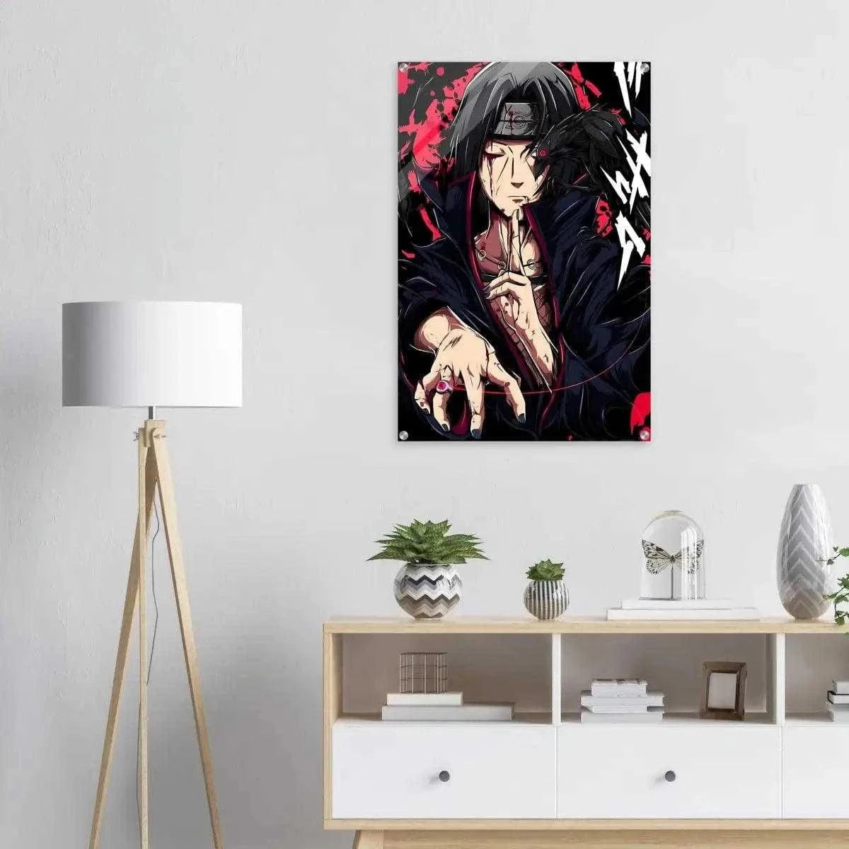 Itachi Uchiha - Anime Leinwandbild SimpleCanvas Canvas