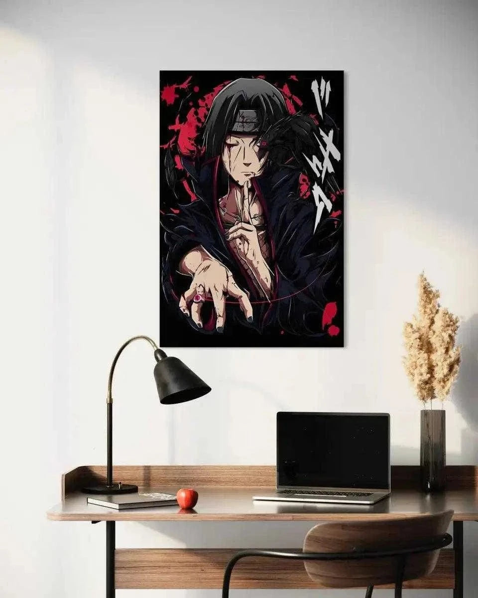 Itachi Uchiha - Anime Leinwandbild SimpleCanvas Canvas