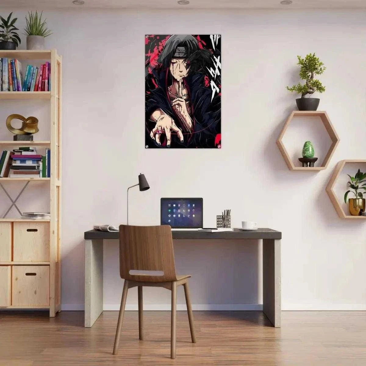 Itachi Uchiha - Anime Leinwandbild SimpleCanvas Canvas