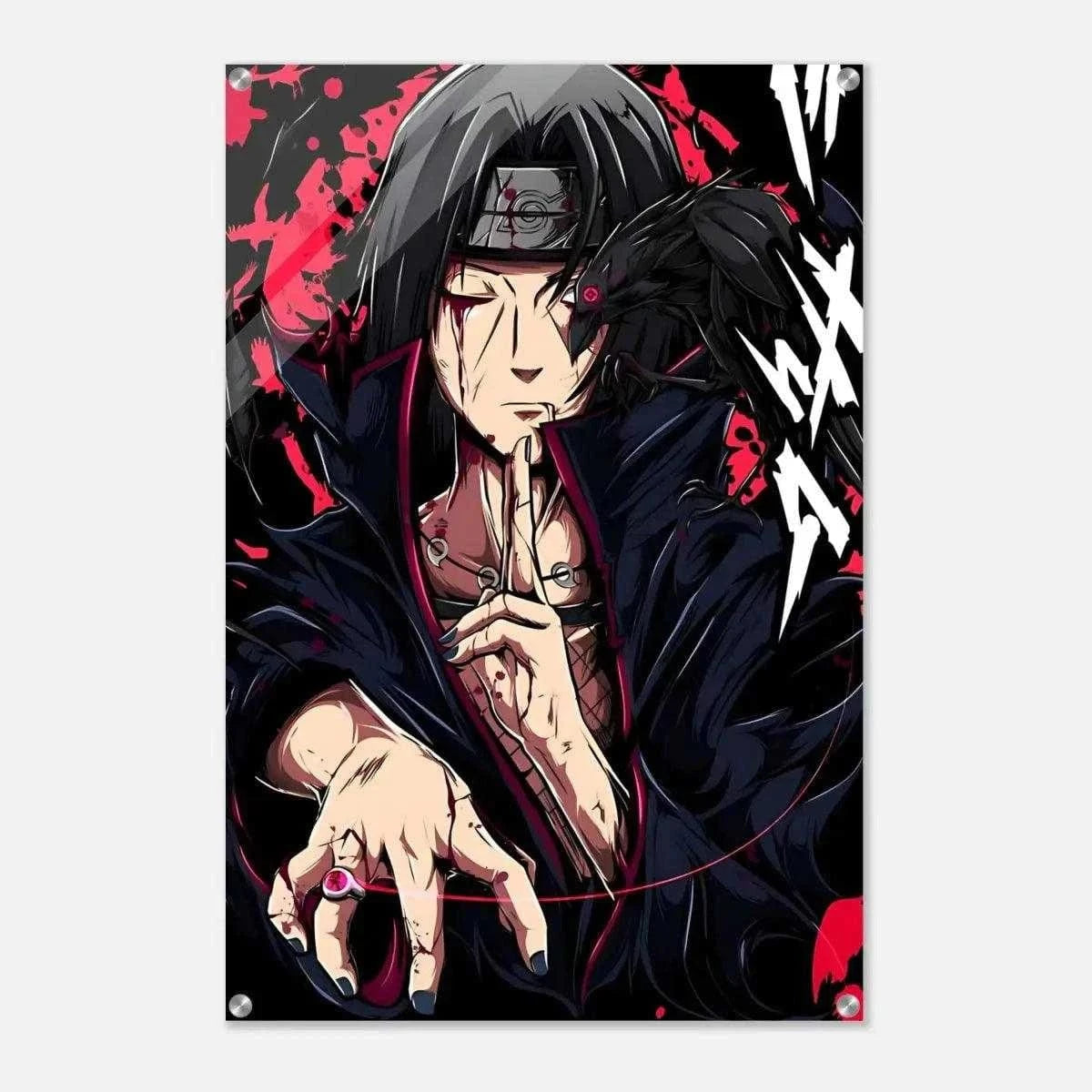 Itachi Uchiha - Anime Leinwandbild SimpleCanvas Canvas
