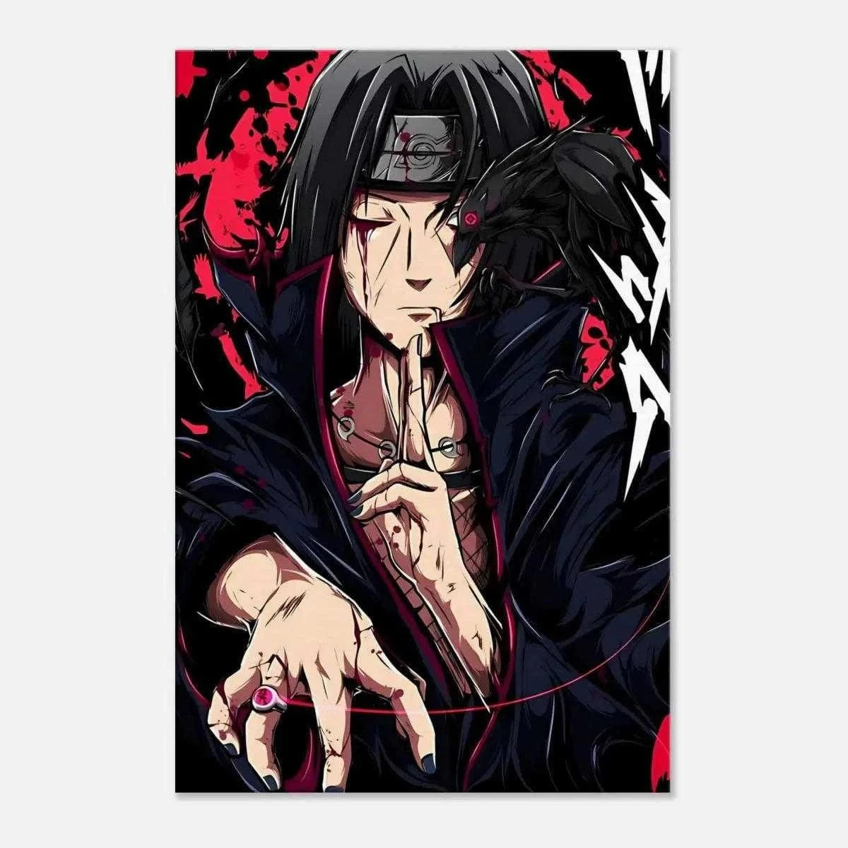 Itachi Uchiha - Anime Leinwandbild SimpleCanvas Canvas