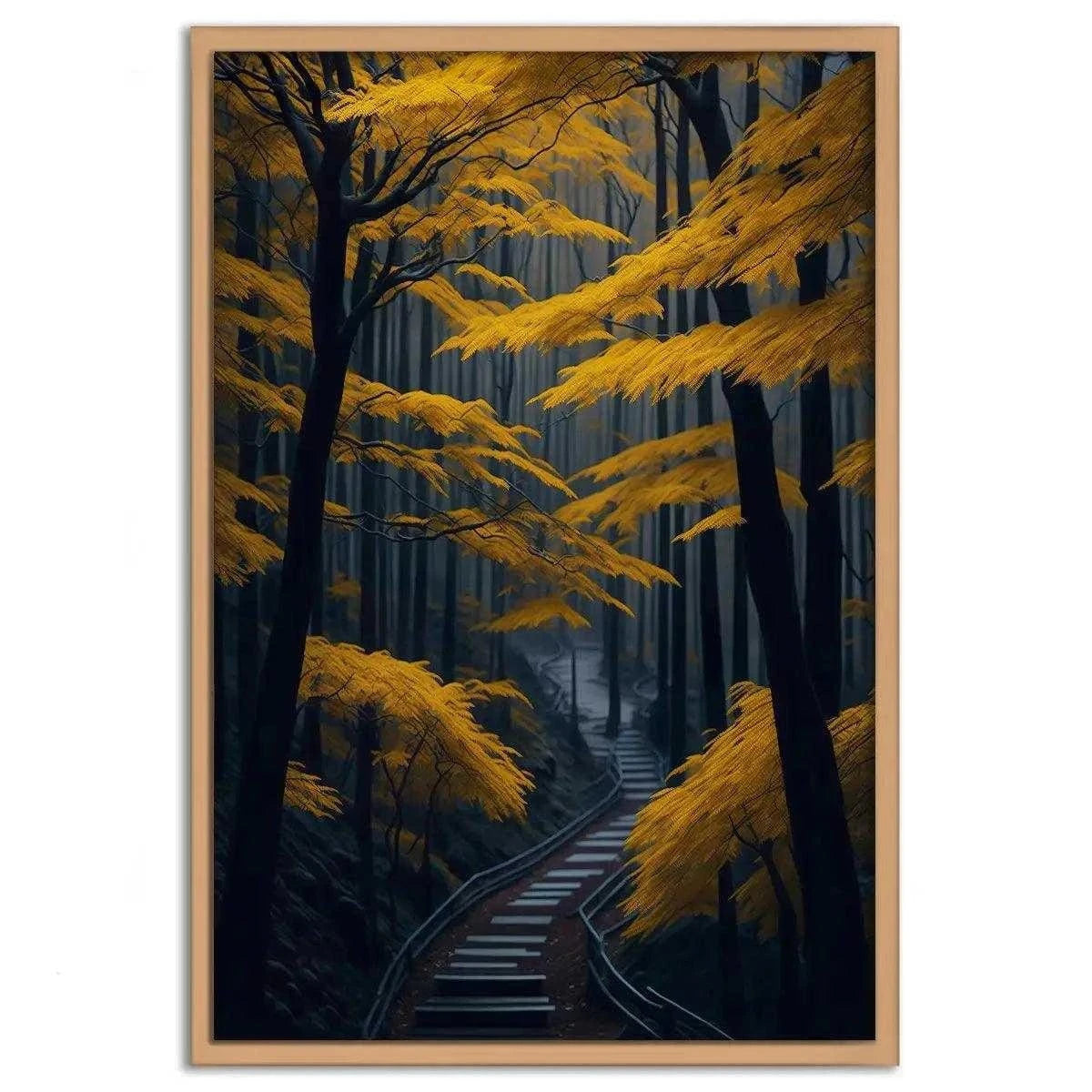 Japan autumn - Leinwandbild Japanisch SimpleCanvas Canvas