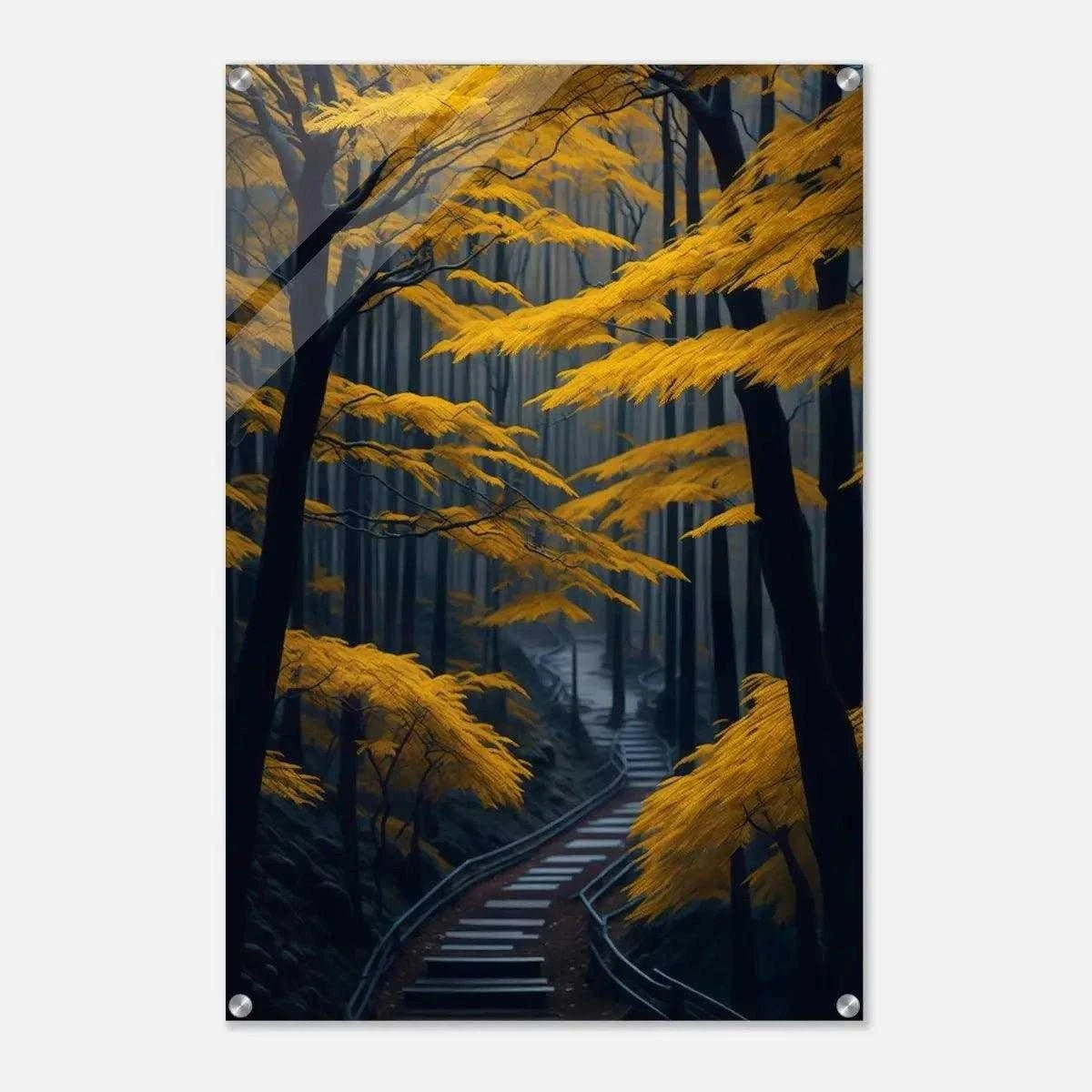 Japan autumn - Leinwandbild Japanisch SimpleCanvas Canvas