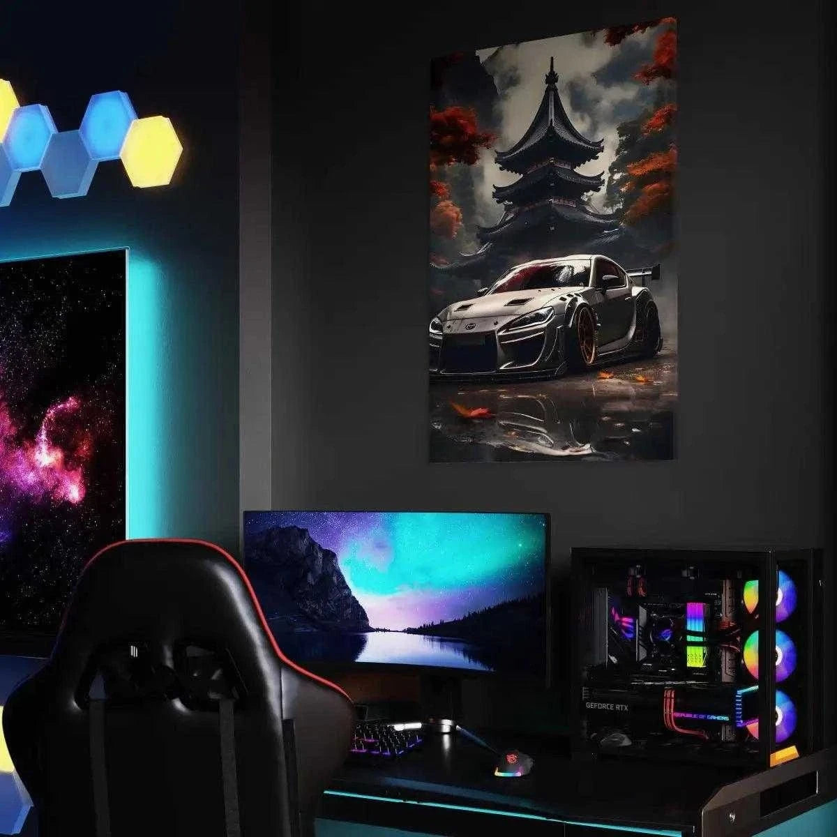 JDM I - Auto Leinwandbild SimpleCanvas Canvas