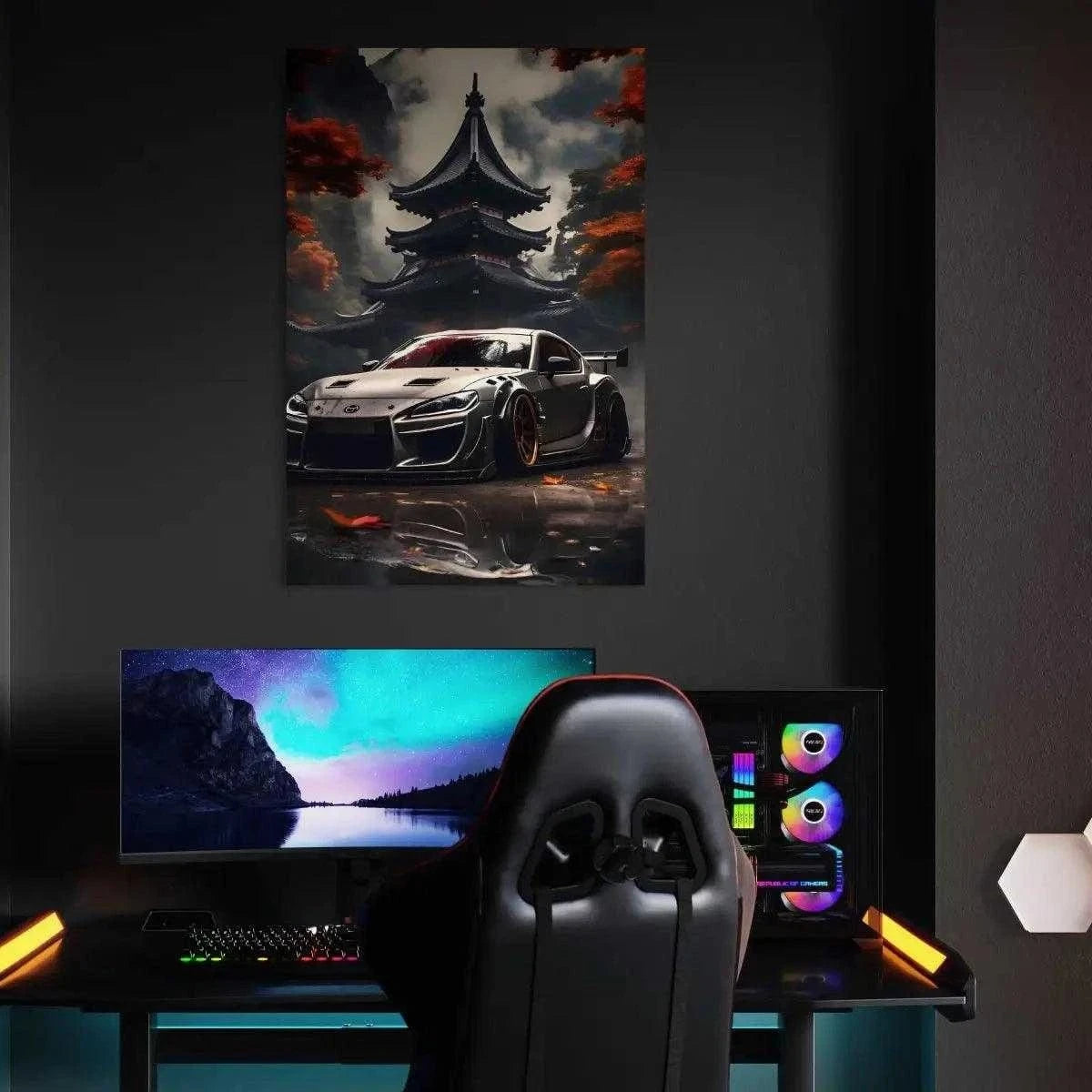 JDM I - Auto Leinwandbild SimpleCanvas Canvas