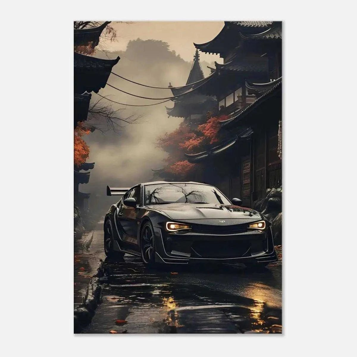 JDM II - Auto Leinwandbild - - 120x160 cm 150x200 cm 20x30 cm 40x60 cm 60x90 cm 80x120 cm auto wandbilder autumn canvas canvas print car poster cars wall art Foto auf Leinwand Home Decor Japanese architecture japanese car jdm JDM Wallart jdm wandbild leinwandbilder leinwanddeko moody lighting nissan gtr wandbild sports car supra poster supra wall art supra wandbild toyota supra toyota supra poster tradition and contemporary fusion wall art wandbilder wet ground