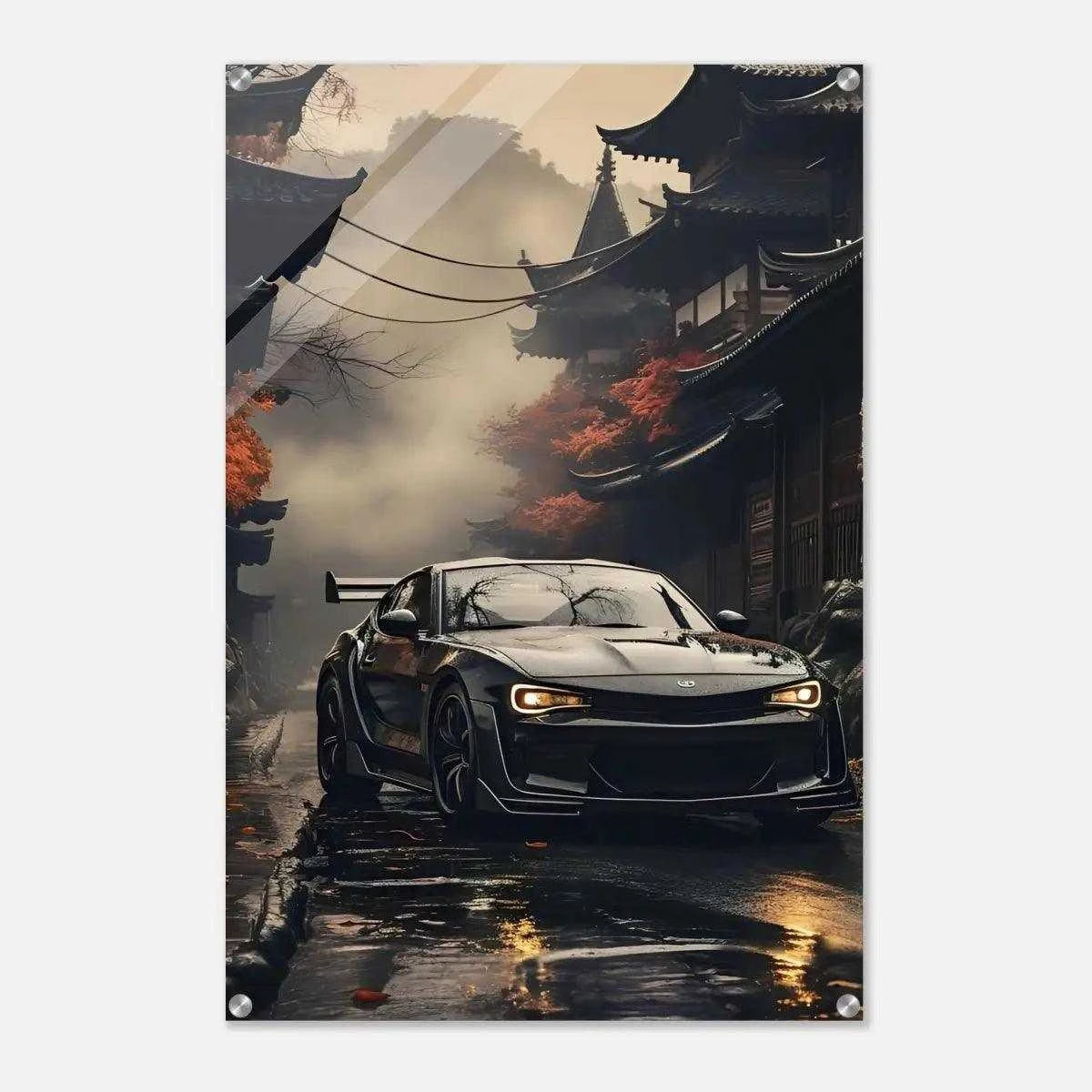 JDM II - Auto Leinwandbild - - 120x160 cm 150x200 cm 20x30 cm 40x60 cm 60x90 cm 80x120 cm auto wandbilder autumn canvas canvas print car poster cars wall art Foto auf Leinwand Home Decor Japanese architecture japanese car jdm JDM Wallart jdm wandbild leinwandbilder leinwanddeko moody lighting nissan gtr wandbild sports car supra poster supra wall art supra wandbild toyota supra toyota supra poster tradition and contemporary fusion wall art wandbilder wet ground