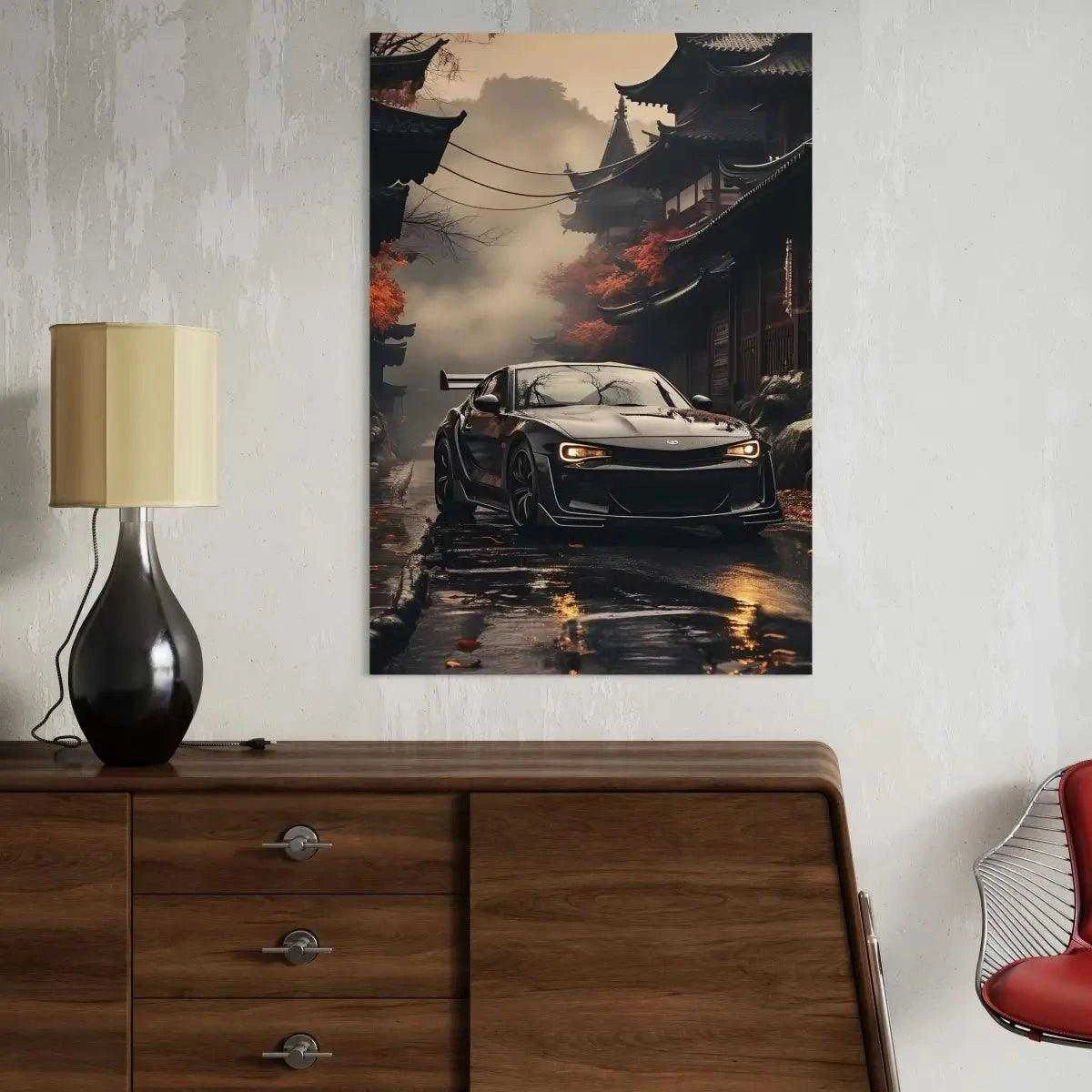 JDM II - Auto Leinwandbild - - 120x160 cm 150x200 cm 20x30 cm 40x60 cm 60x90 cm 80x120 cm auto wandbilder autumn canvas canvas print car poster cars wall art Foto auf Leinwand Home Decor Japanese architecture japanese car jdm JDM Wallart jdm wandbild leinwandbilder leinwanddeko moody lighting nissan gtr wandbild sports car supra poster supra wall art supra wandbild toyota supra toyota supra poster tradition and contemporary fusion wall art wandbilder wet ground