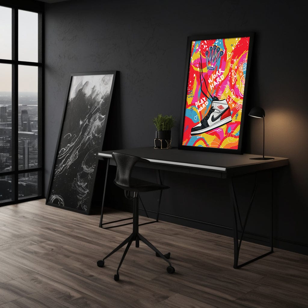Jordans MJ - Leinwandbild Pop Art Mildwords Canvas