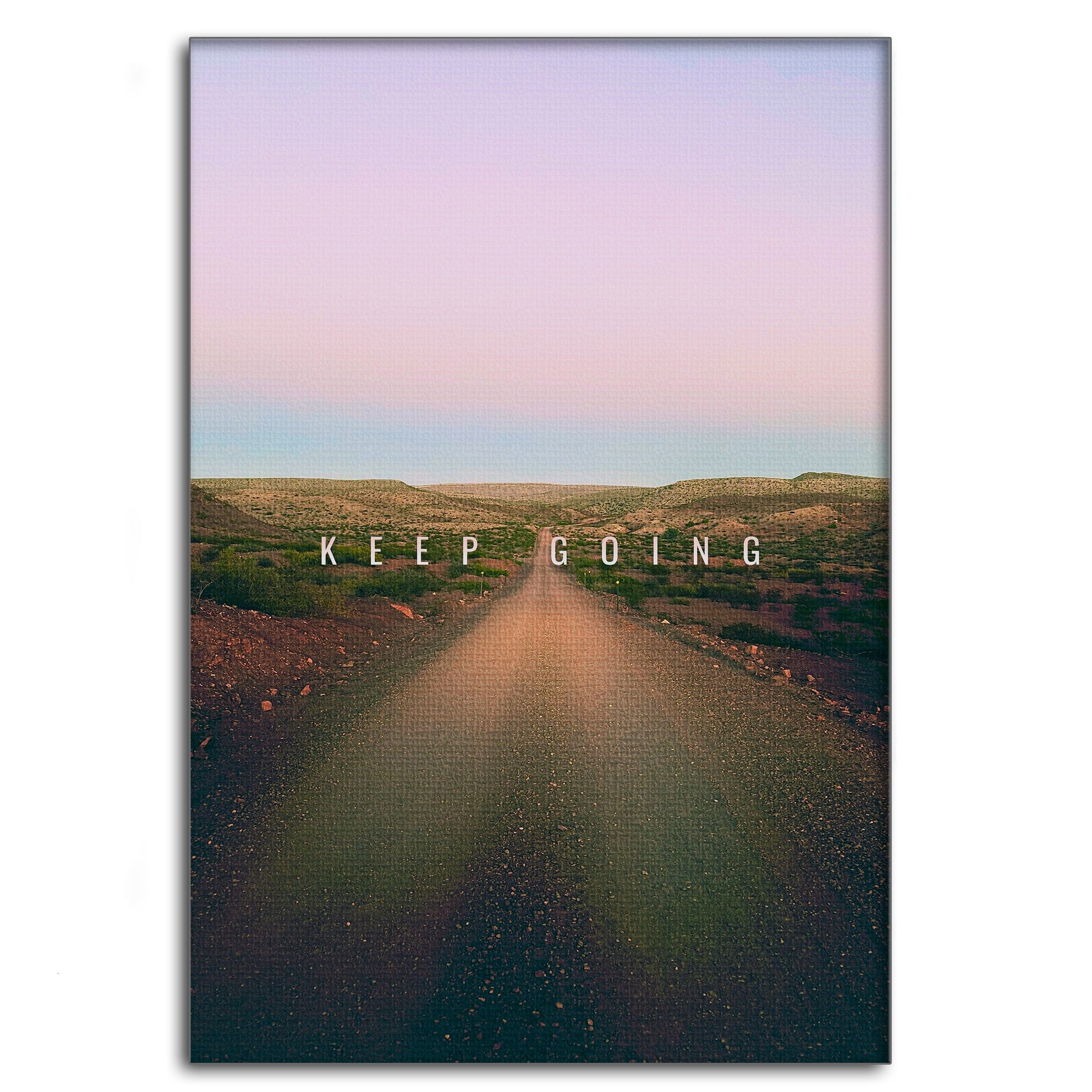 Keep Going - Leinwandbild Motivation SimpleCanvas Canvas