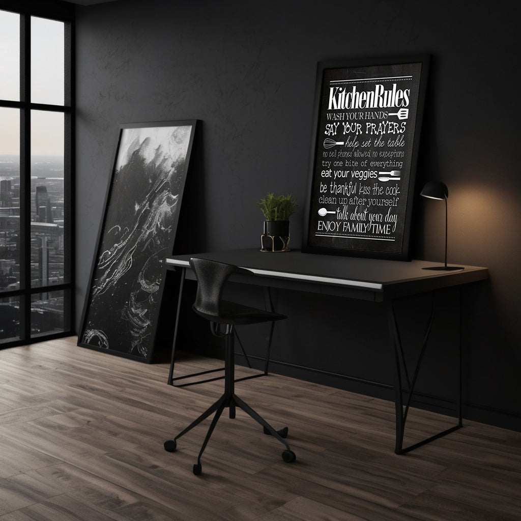 Kitchen Rules - Leinwandbild Lifestyle SimpleCanvas Canvas