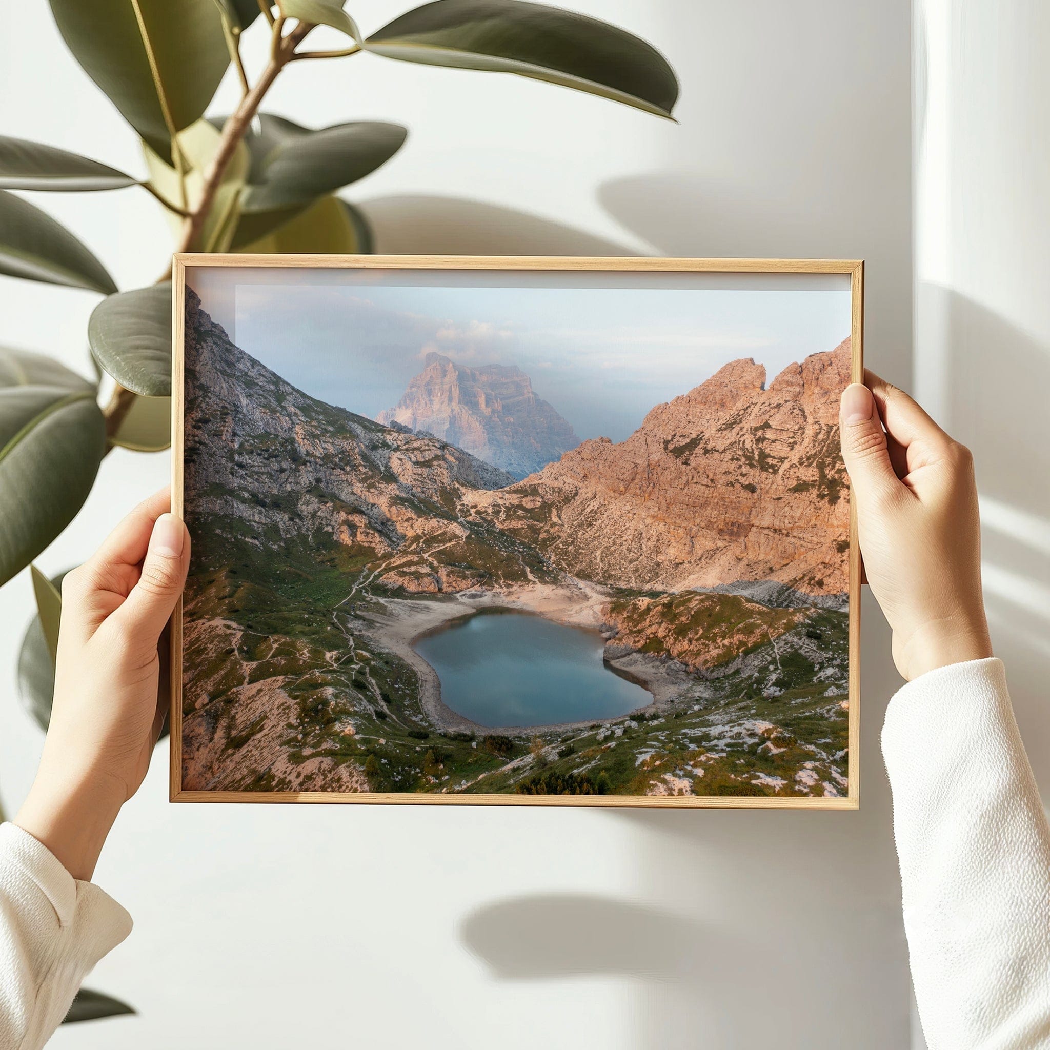 Lago di Coldai & Monte Pelmo – Dolomites, Italy Chamonix Prints Landscape Orientation