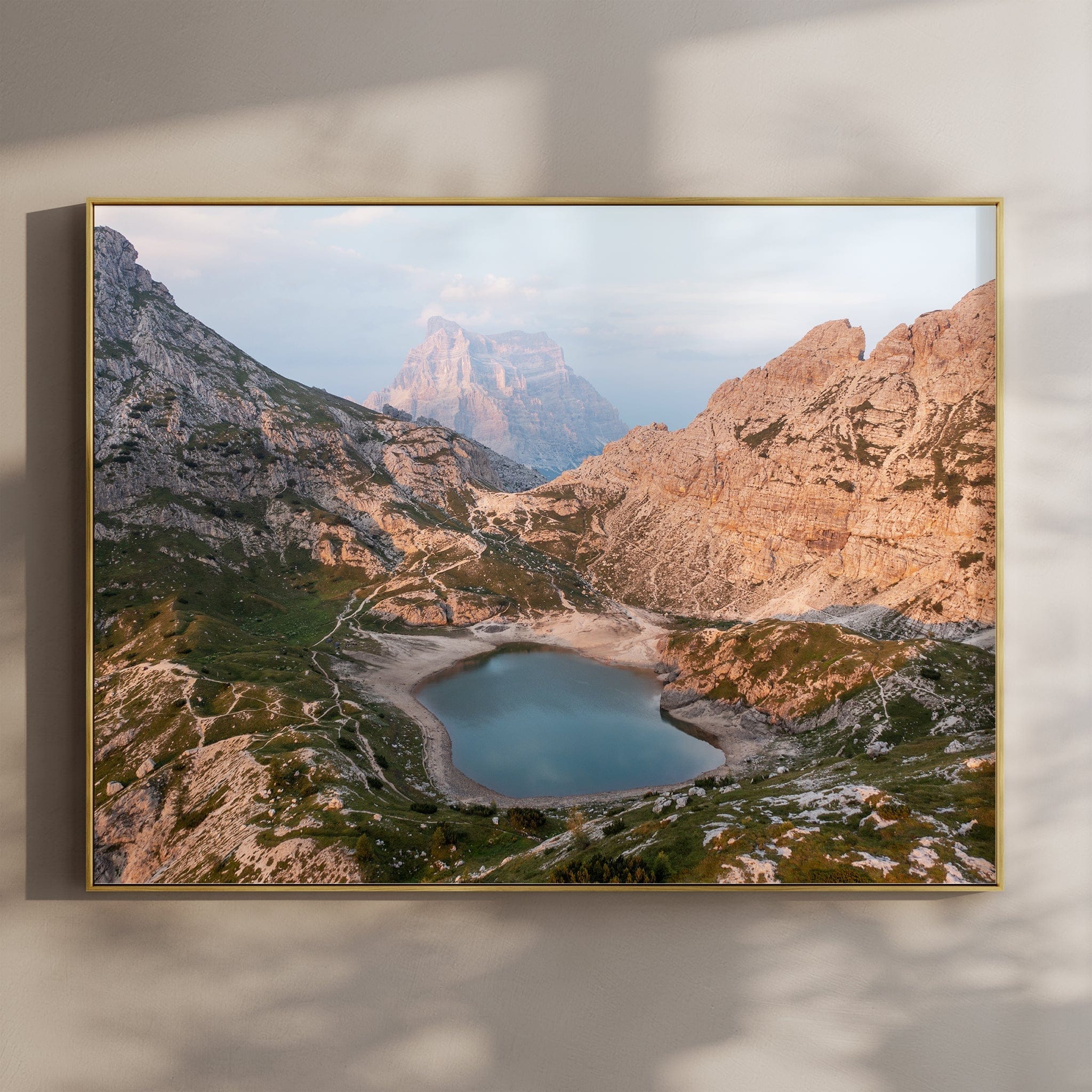 Lago di Coldai & Monte Pelmo – Dolomites, Italy Chamonix Prints Landscape Orientation