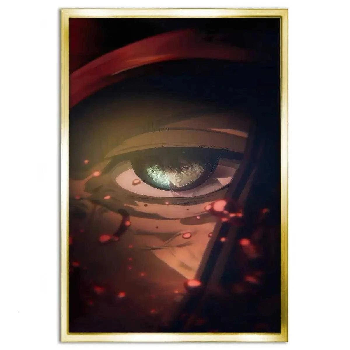 Last View of Eren Jaeger - Attack on Titan - Anime Leinwandbild SimpleCanvas Canvas