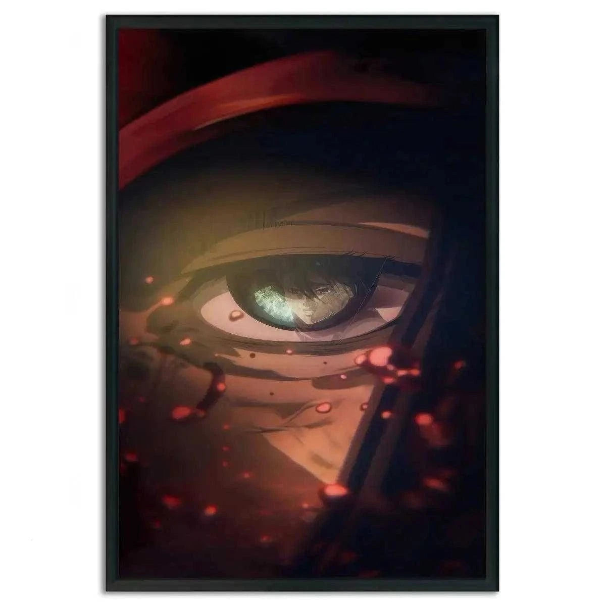 Last View of Eren Jaeger - Attack on Titan - Anime Leinwandbild SimpleCanvas Canvas