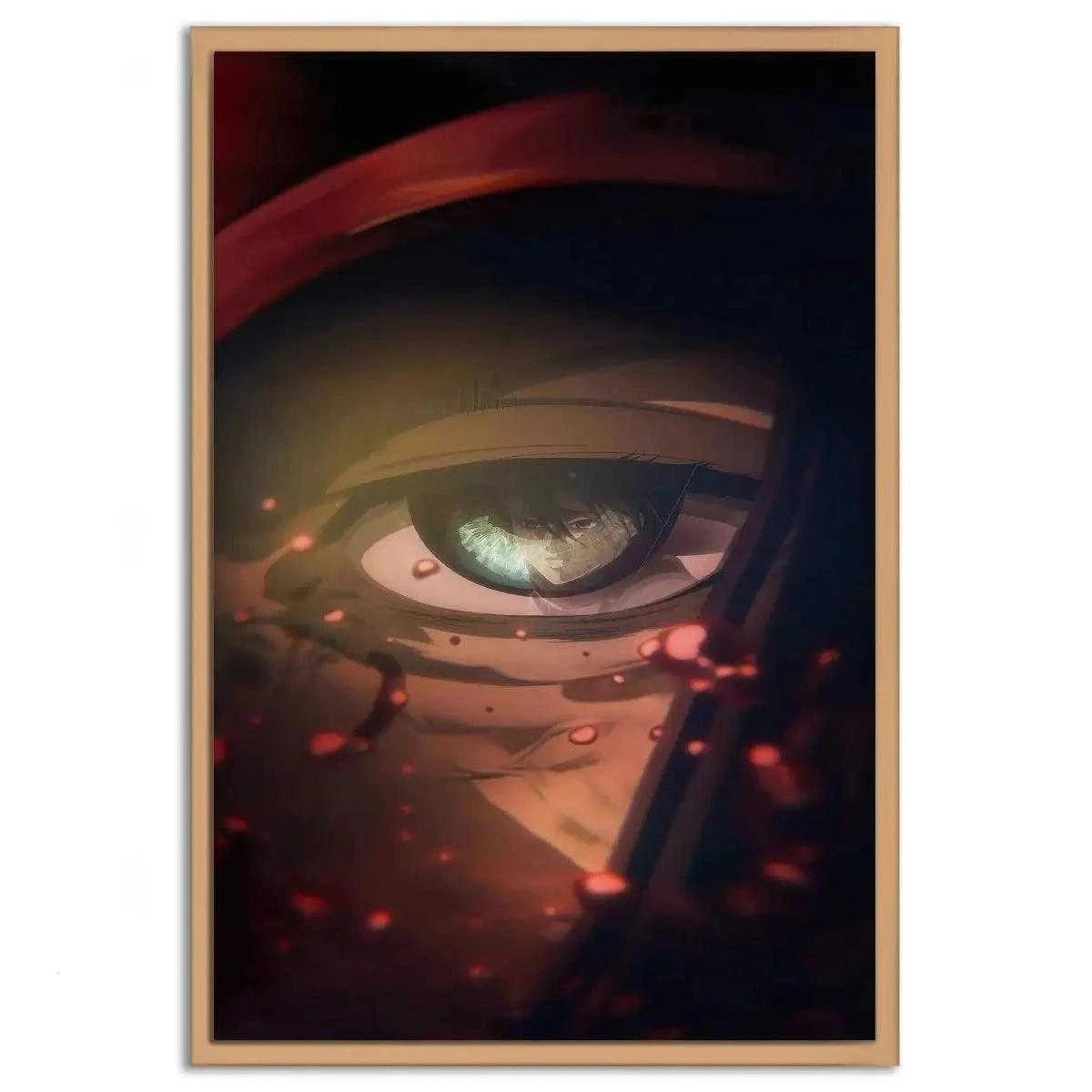 Last View of Eren Jaeger - Attack on Titan - Anime Leinwandbild SimpleCanvas Canvas