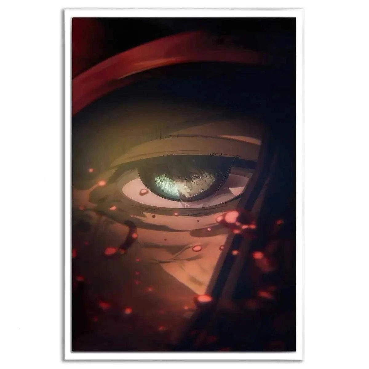 Last View of Eren Jaeger - Attack on Titan - Anime Leinwandbild SimpleCanvas Canvas