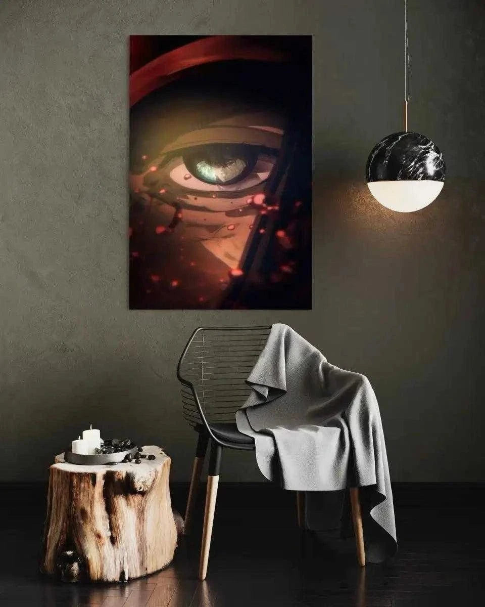 Last View of Eren Jaeger - Attack on Titan - Anime Leinwandbild SimpleCanvas Canvas