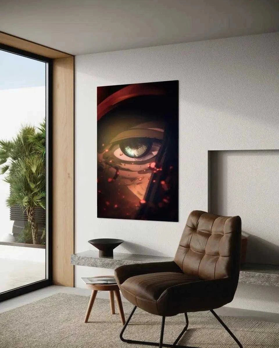Last View of Eren Jaeger - Attack on Titan - Anime Leinwandbild SimpleCanvas Canvas
